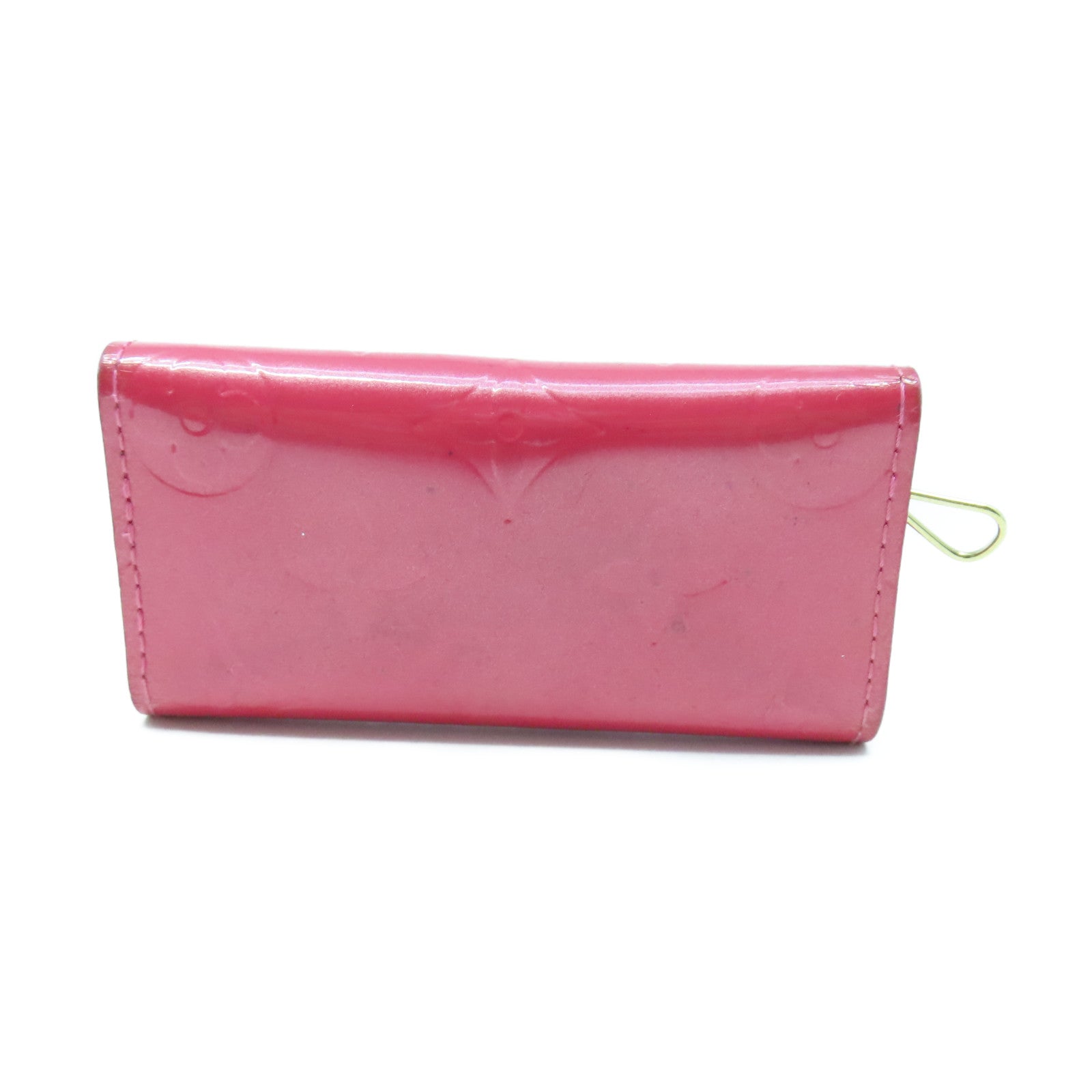 LOUIS VUITTON Monogram Vernis Key Case Key Case Pink