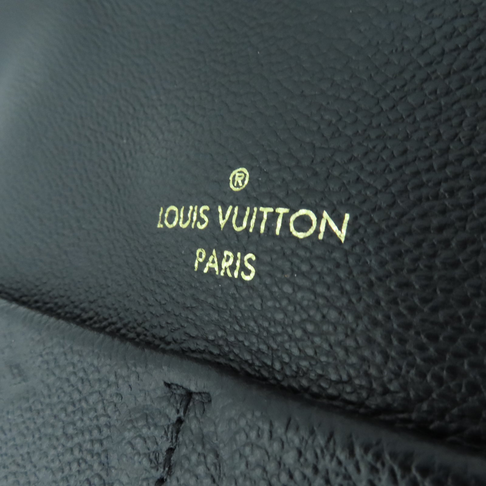 LOUIS VUITTON 压纹皮革Maida Hobo金扣手挽肩背两用袋黑色