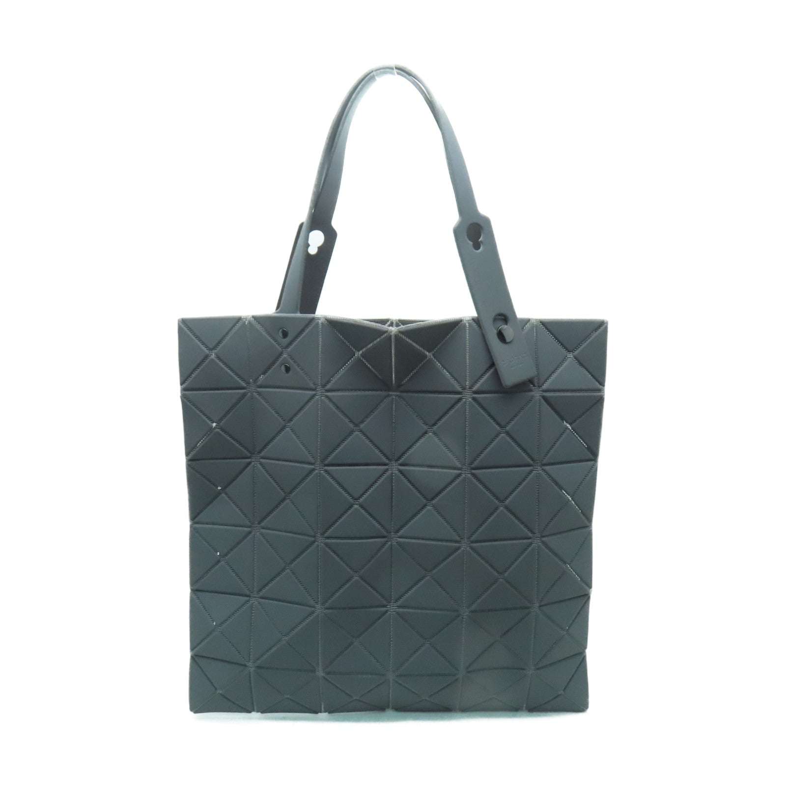 ISSEY MIYAKE PVC Issey Miyake Bao Bao銀扣手挽袋灰色