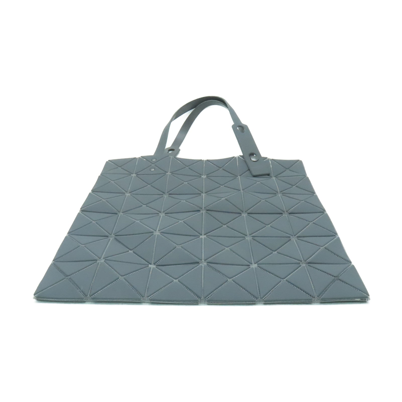ISSEY MIYAKE PVC Issey Miyake Bao Bao銀扣手挽袋灰色