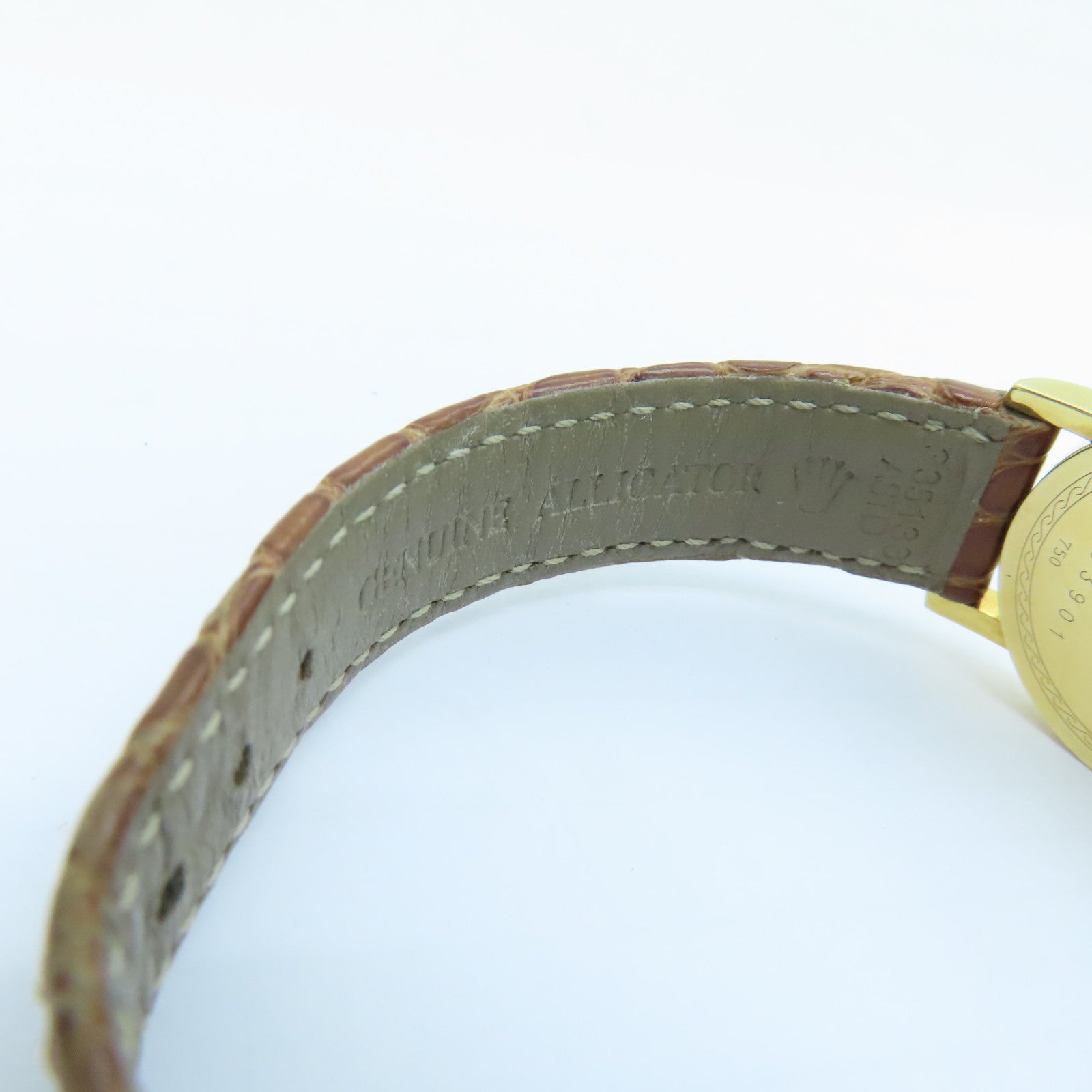 ROLEX Cellini 18K手表石英机芯白色