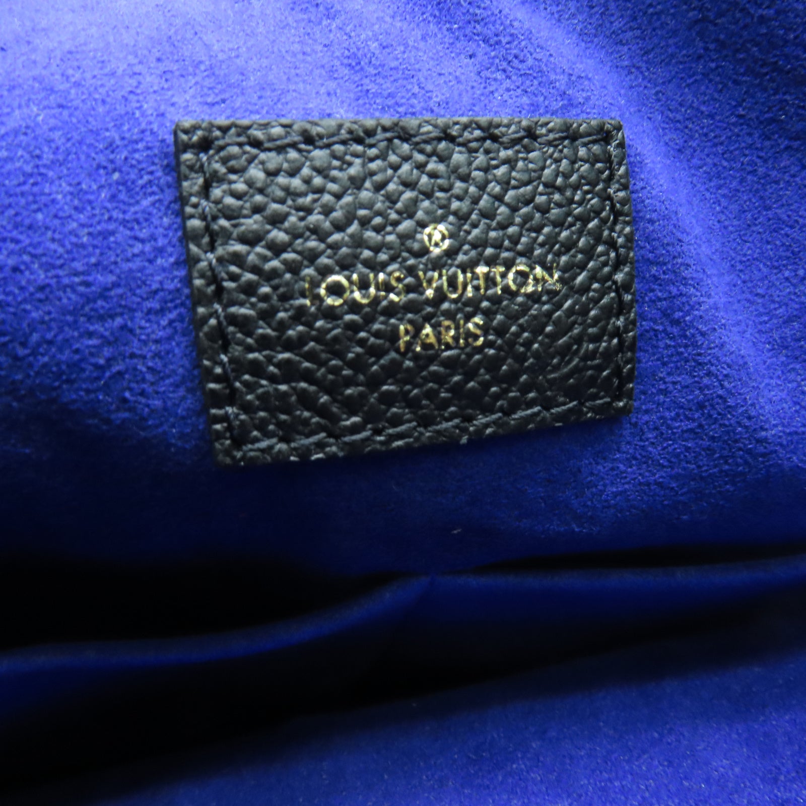 LOUIS VUITTON 压纹皮革Maida Hobo金扣手挽肩背两用袋黑色