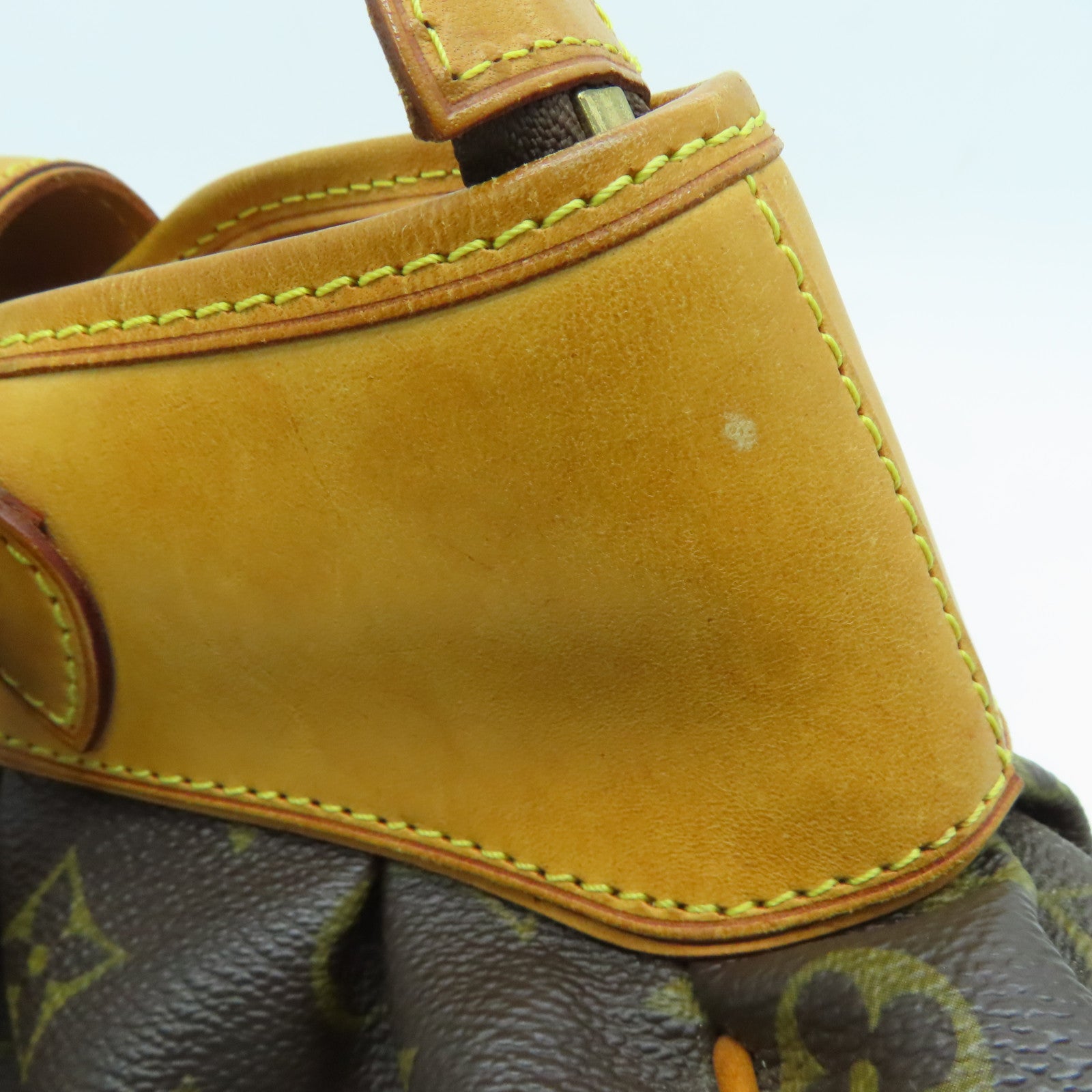 LOUIS VUITTON Monogram Boetie PM金扣手挽袋/肩背袋啡色