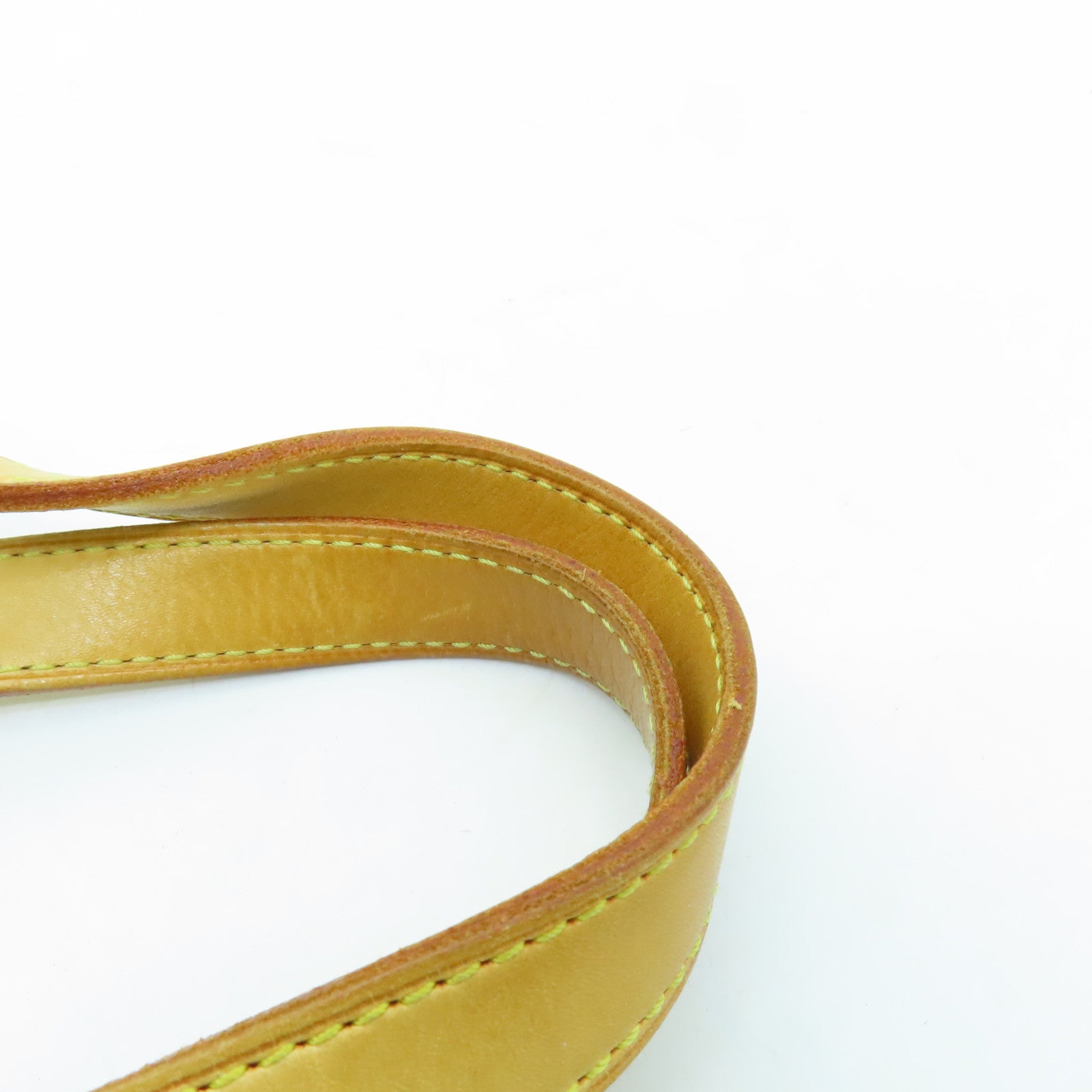 LOUIS VUITTON Monogram Batignolles Gold Buckle Handle Bag Brown