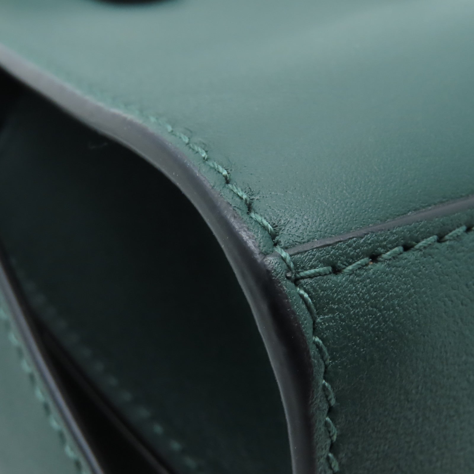 BALENCIAGA 牛皮皮革Neo Classic金扣手挽肩背兩用袋綠色