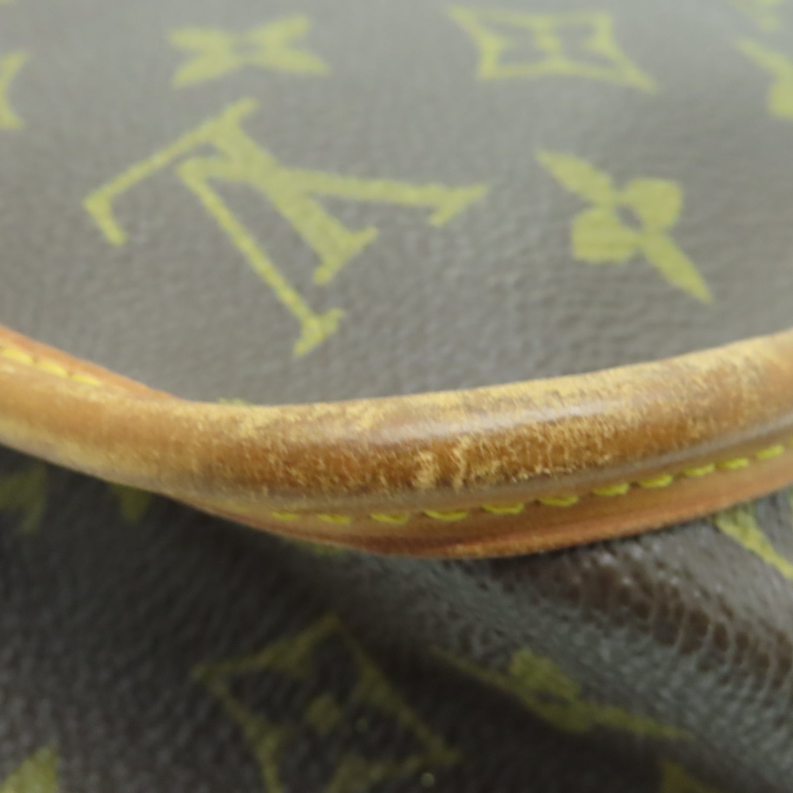 LOUIS VUITTON Monogram Gibeciere MM金扣肩背袋棕色