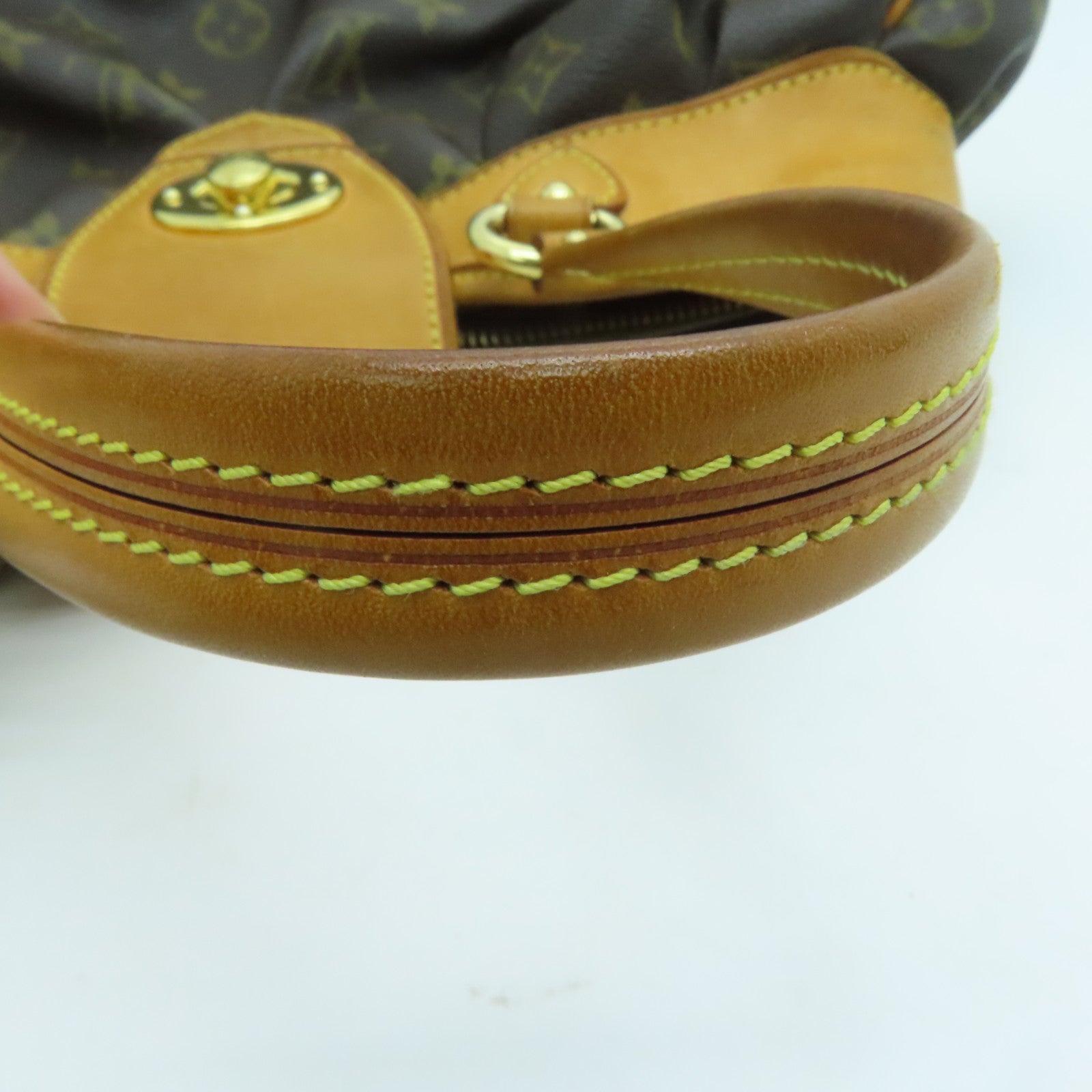 LOUIS VUITTON Monogram Boetie PM金扣手挽袋/肩背袋啡色