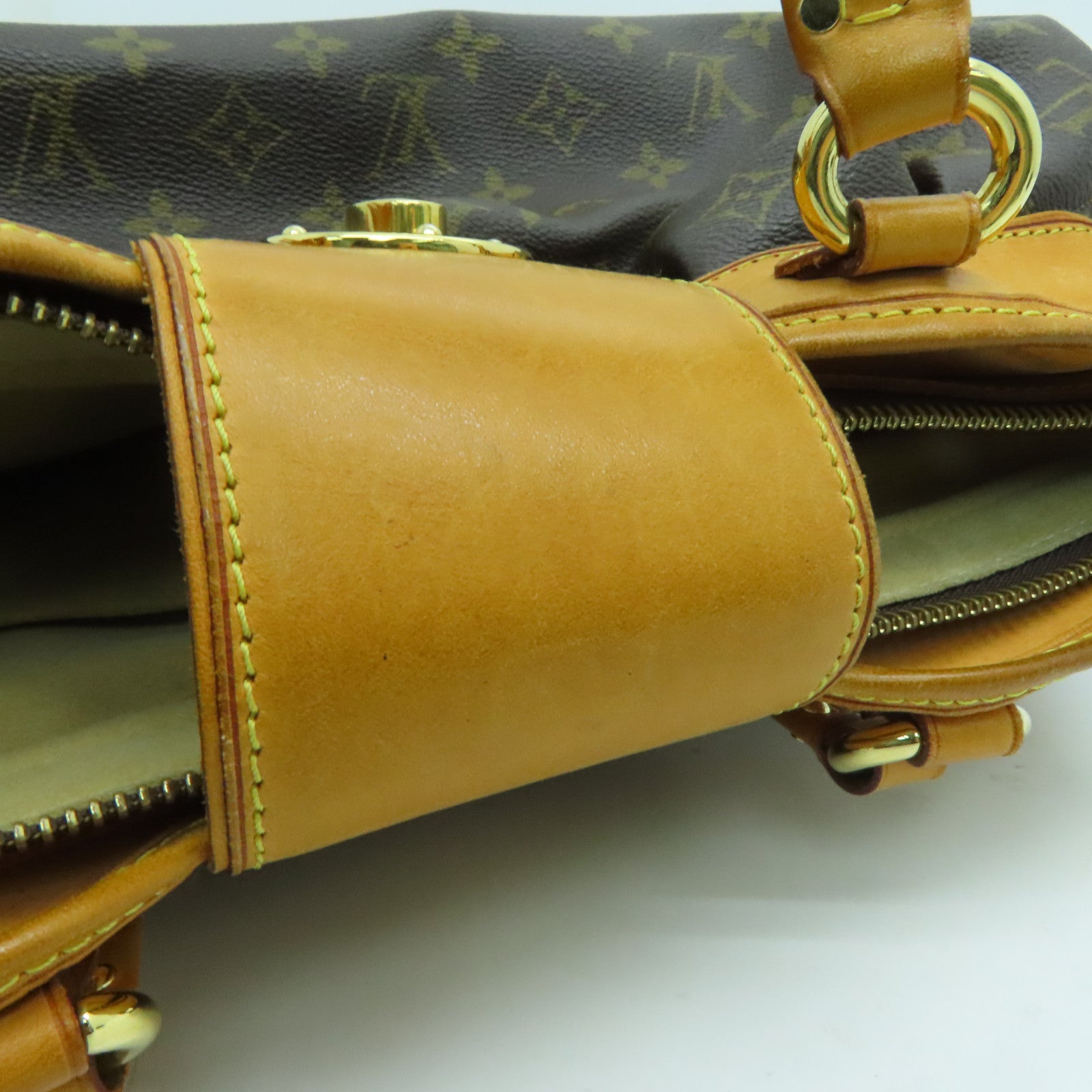 LOUIS VUITTON Monogram Boetie PM金扣手挽袋/肩背袋啡色