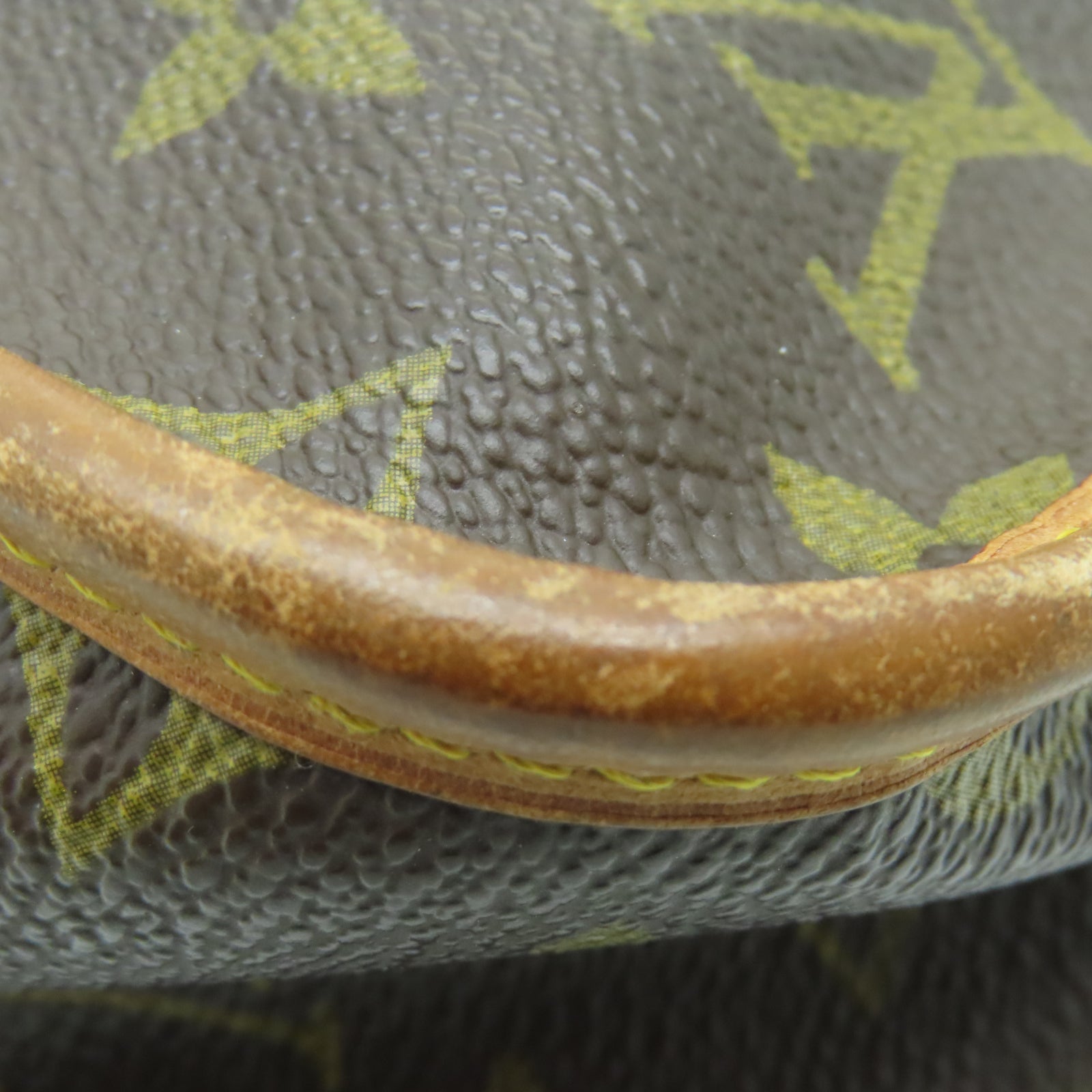 LOUIS VUITTON Monogram Gibeciere MM金扣肩背袋棕色