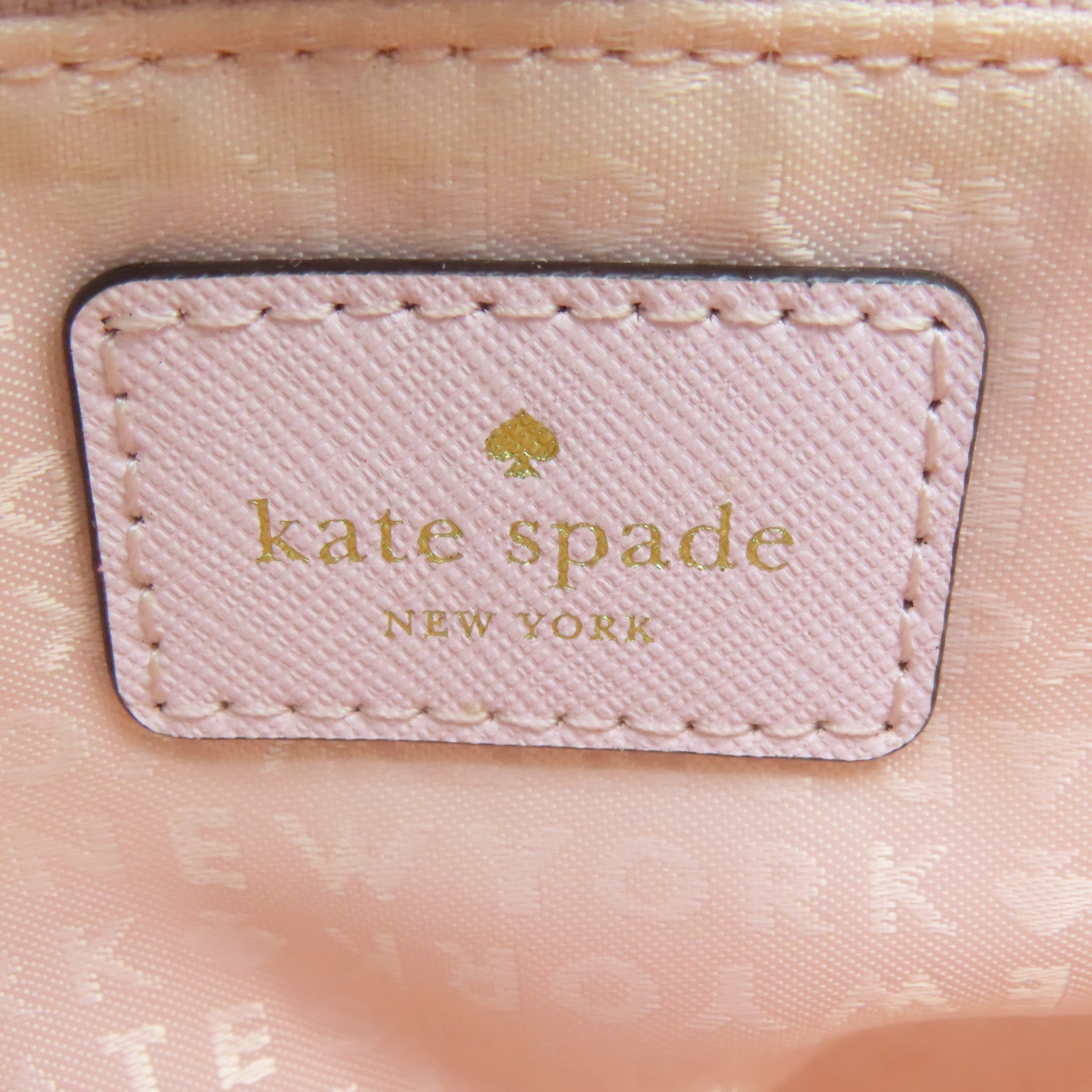 Kate Spade 牛皮皮革2way Shoulder Bag金扣手挽肩背兩用袋粉紅色