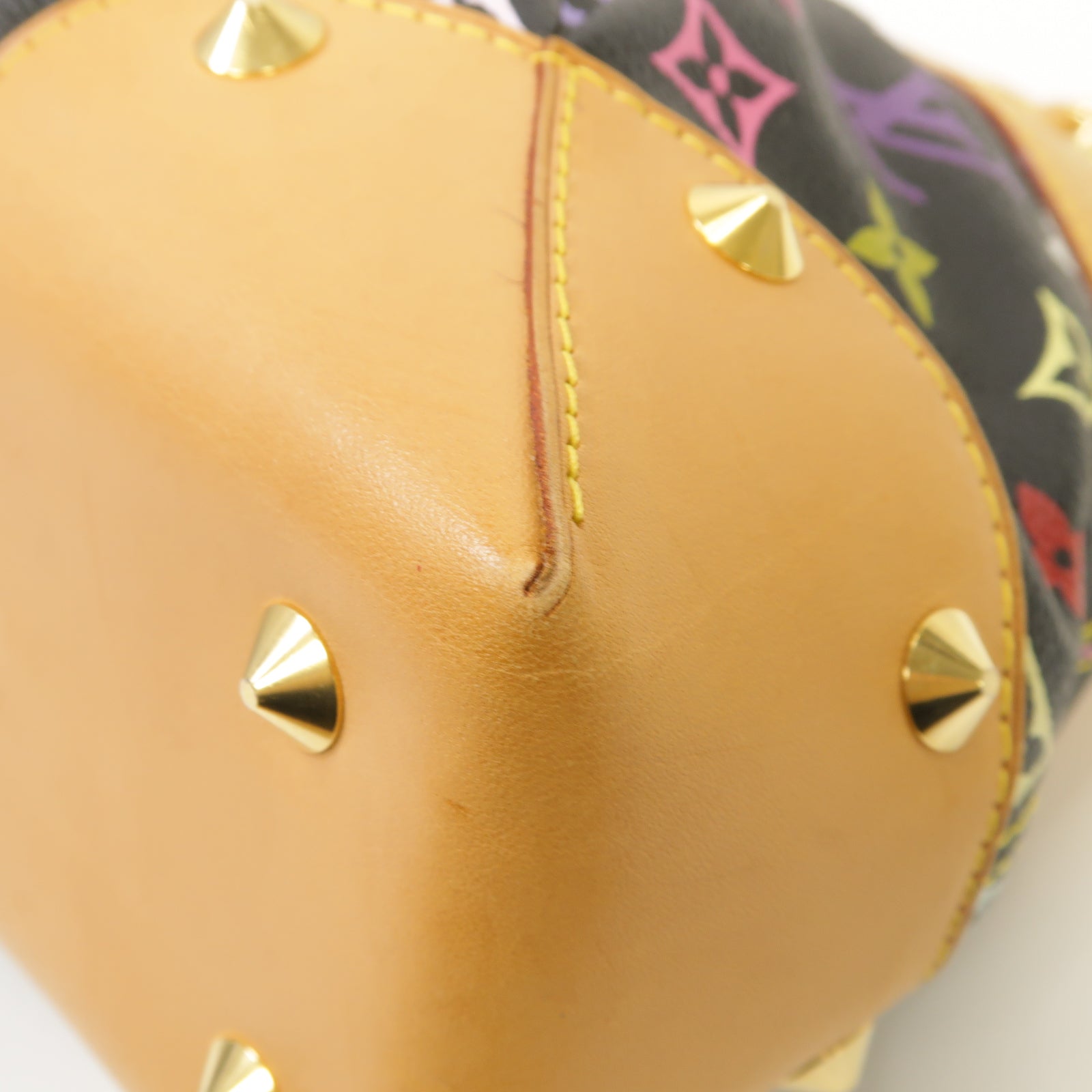LOUIS VUITTON Monogram Multicolore Judy PM金扣手挽肩背兩用袋黒色/彩色
