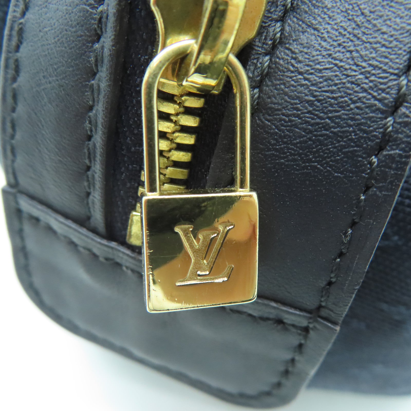 LOUIS VUITTON Monogram Mini Josephine PM金扣手挽袋/肩背袋蓝色