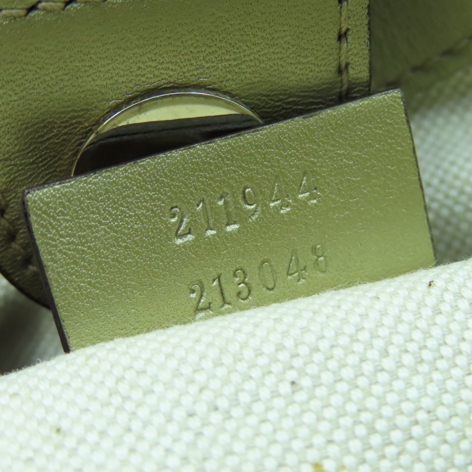 GUCCI 牛皮皮革Tote Bag金扣手挽袋金色