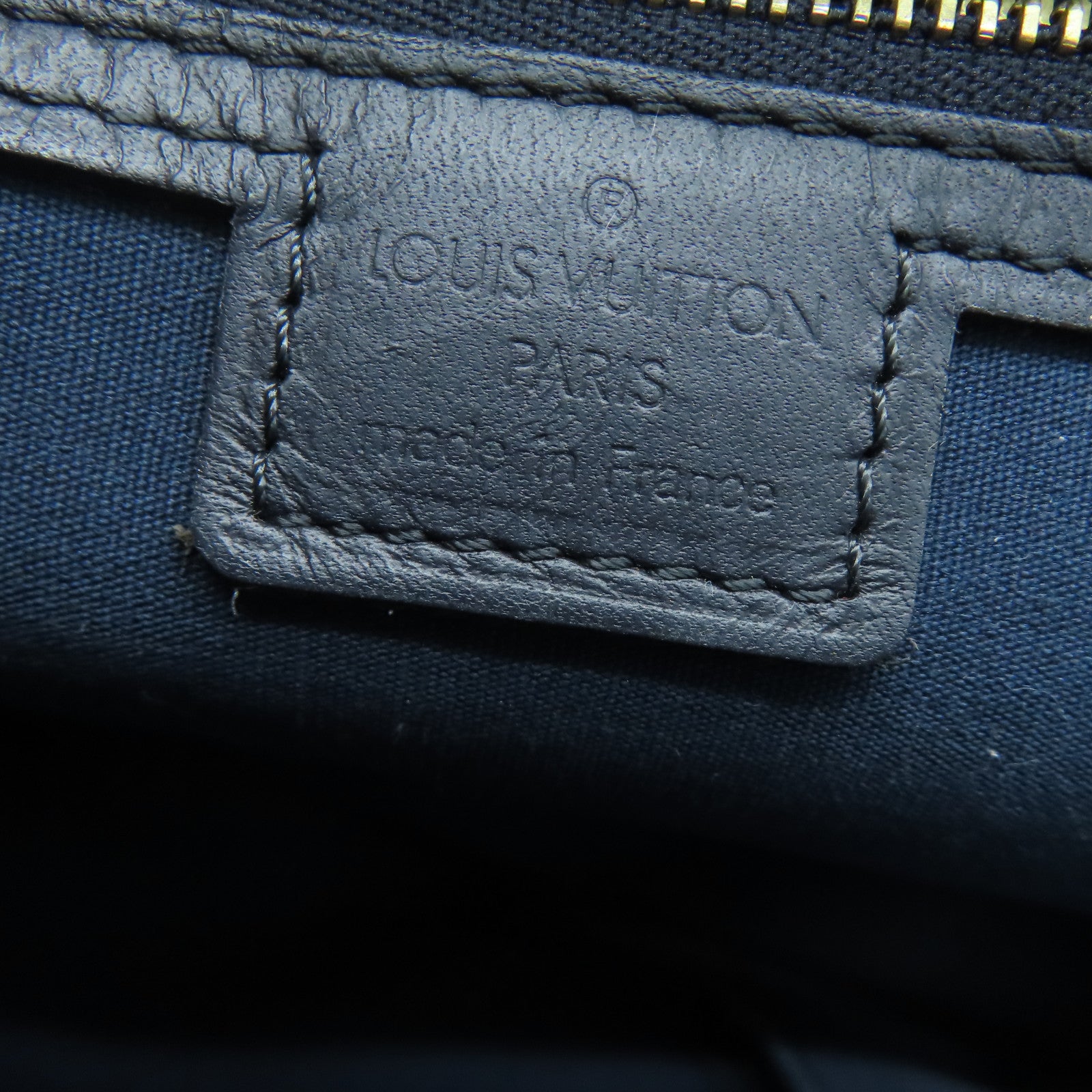 LOUIS VUITTON Monogram Mini Josephine PM金扣手挽袋/肩背袋蓝色