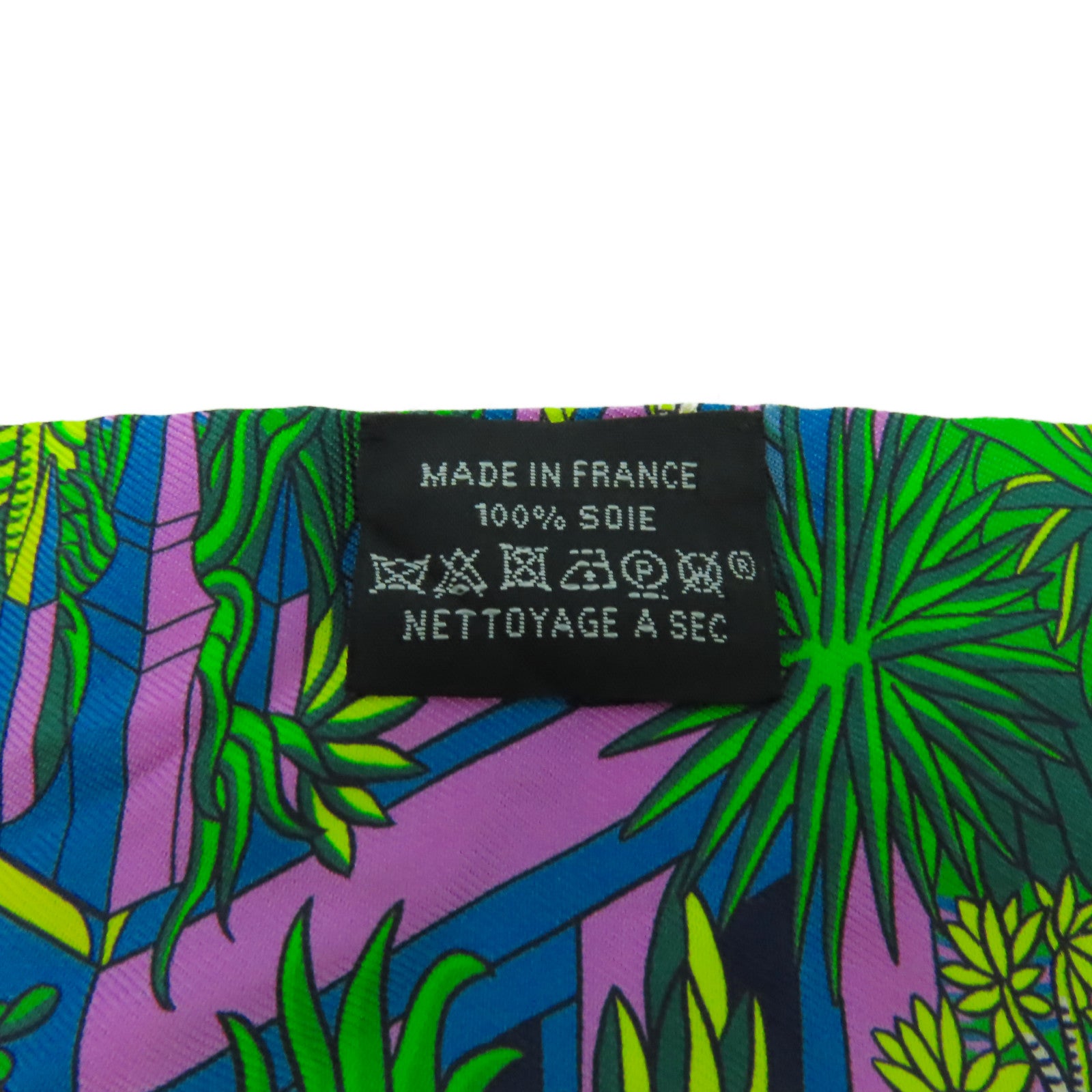 HERMES 絲質Twilly絲巾彩色