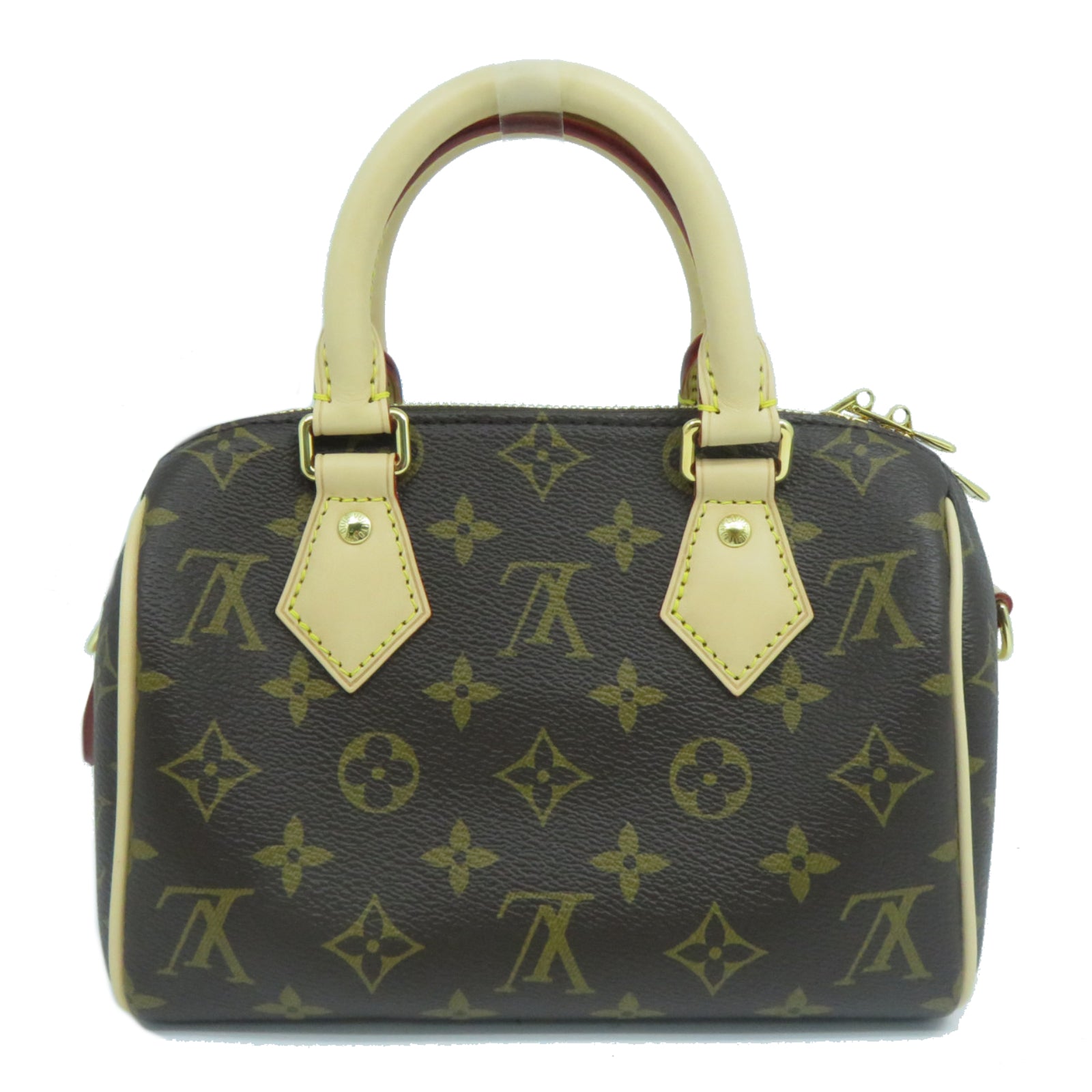 LOUIS VUITTON Monogram Speedy Bandouliere 20金扣手挽肩背兩用袋啡色