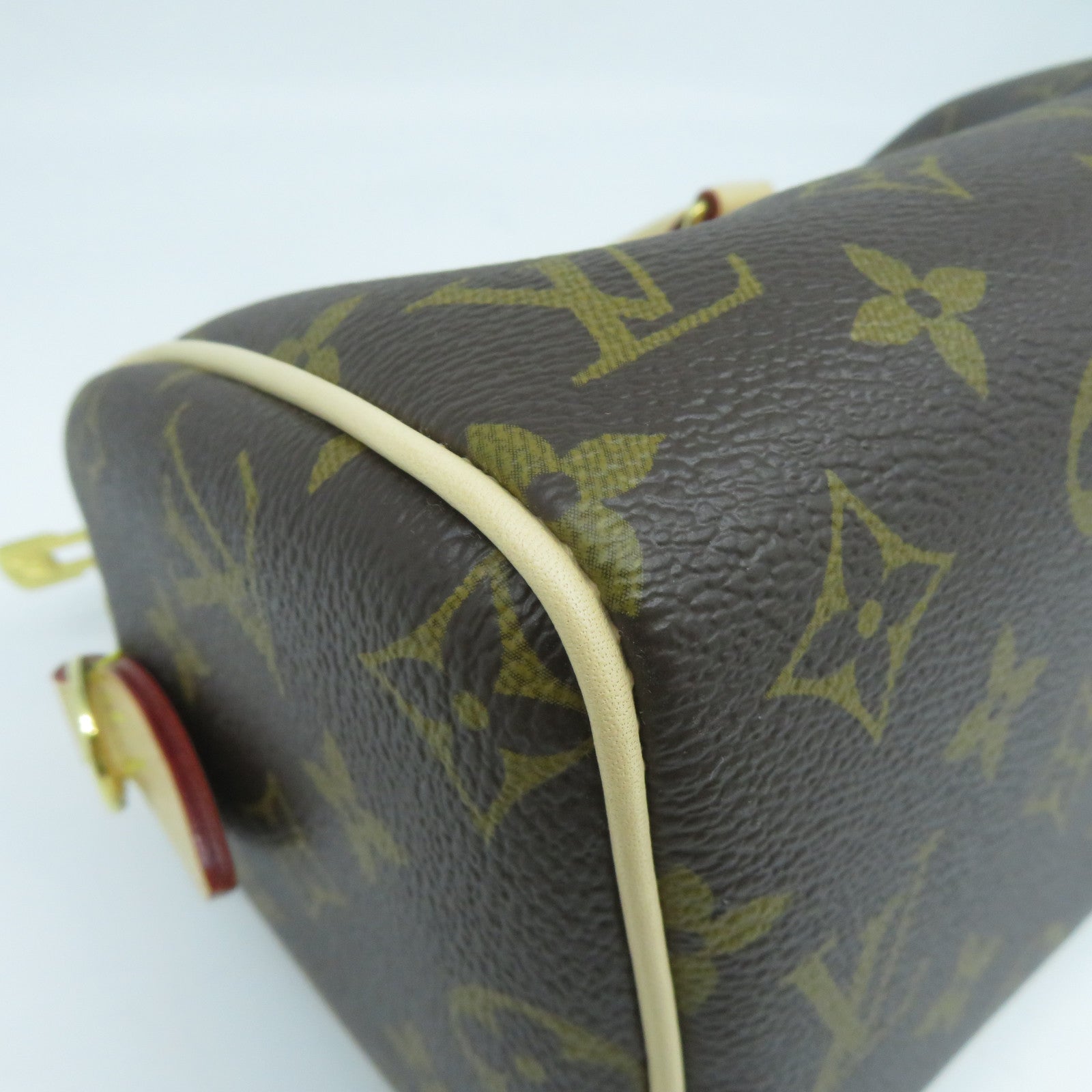 LOUIS VUITTON Monogram Speedy Bandouliere 20金扣手挽肩背兩用袋啡色