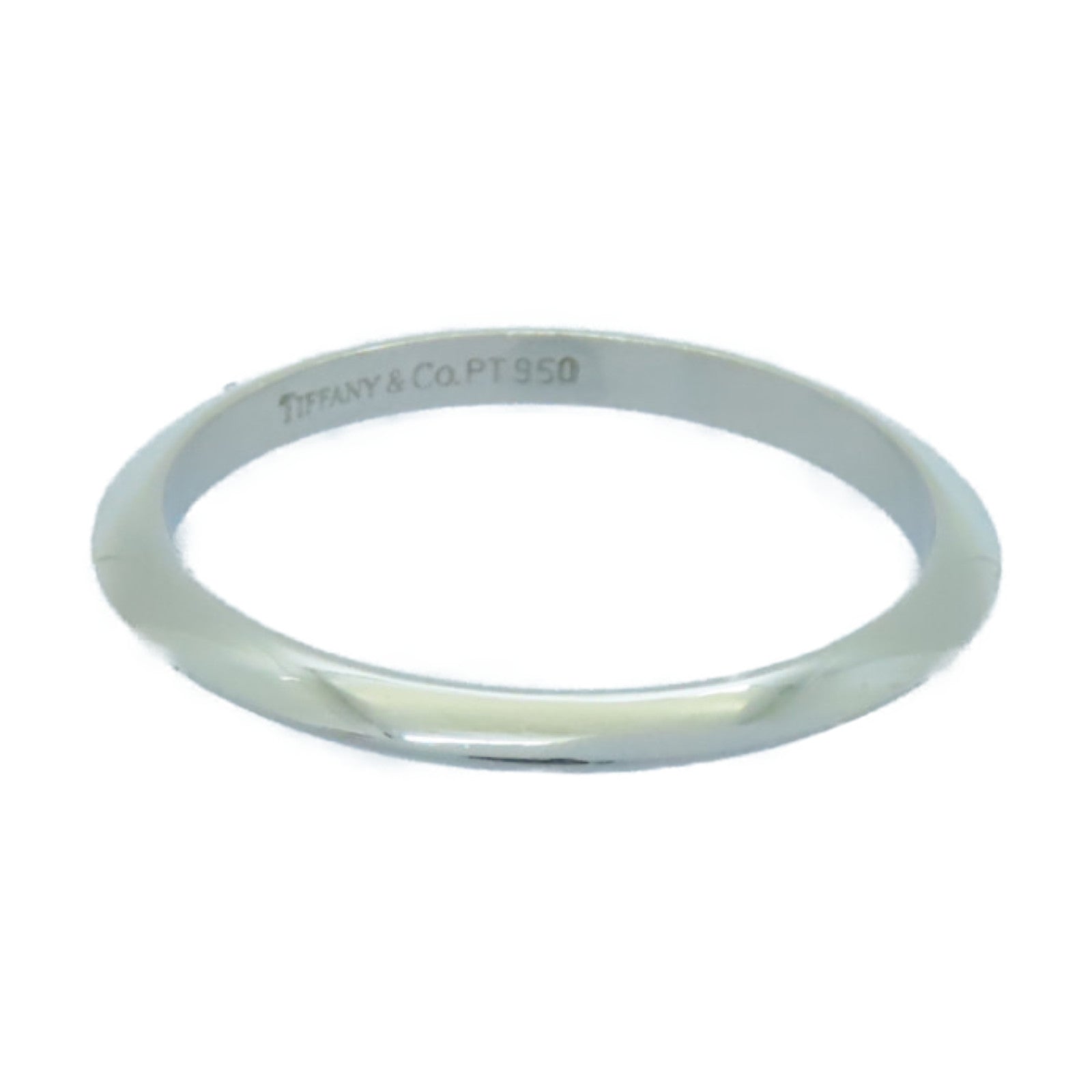TIFFANY＆CO PT950鉑金Ring銀色US#7