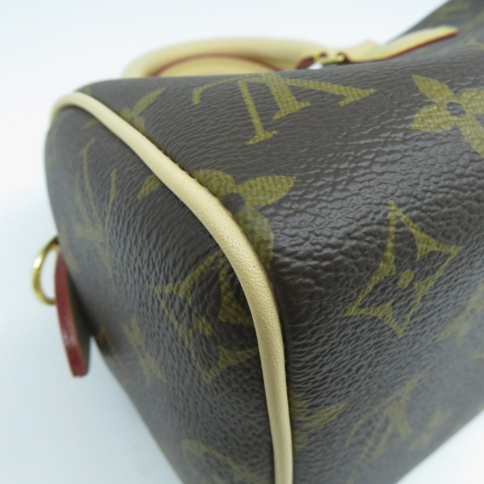LOUIS VUITTON Monogram Speedy Bandouliere 20金扣手挽肩背兩用袋啡色