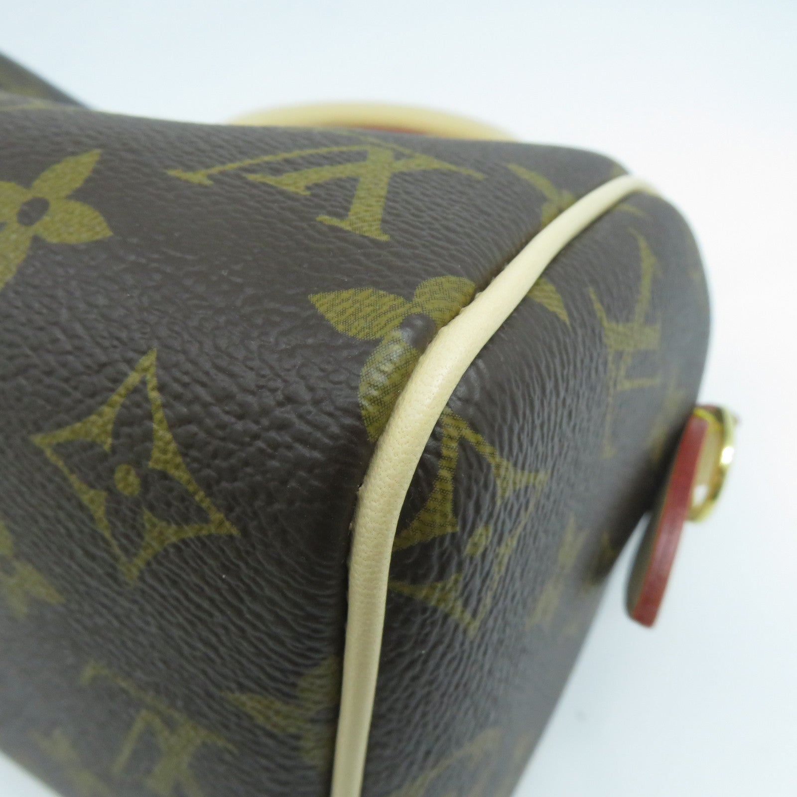 LOUIS VUITTON Monogram Speedy Bandouliere 20金扣手挽肩背兩用袋啡色
