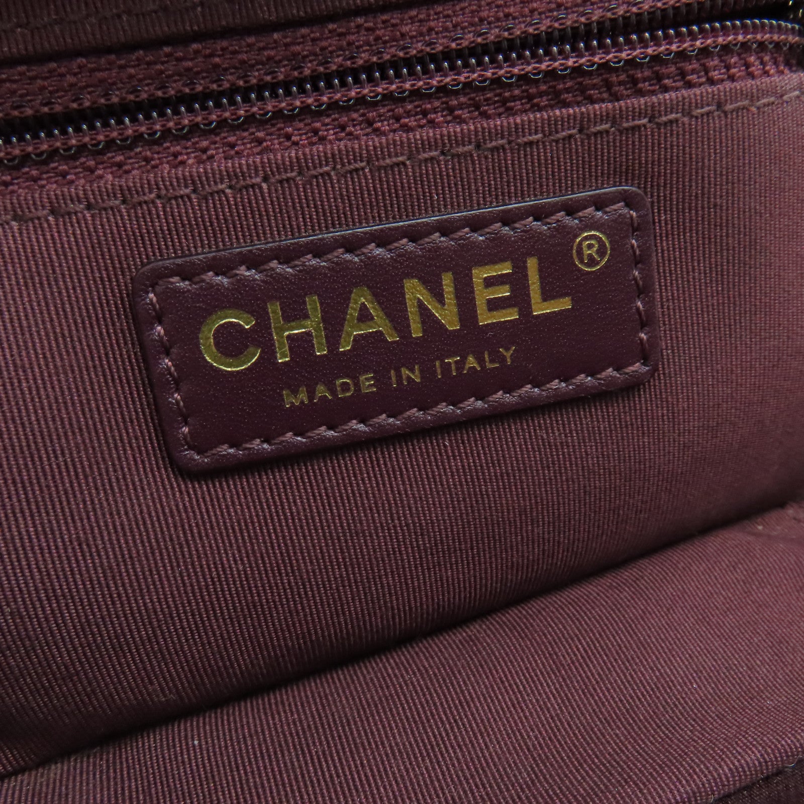 CHANEL 【激減優惠】菱格羊皮皮革Chain Shoulder金扣鏈帶肩背袋金色