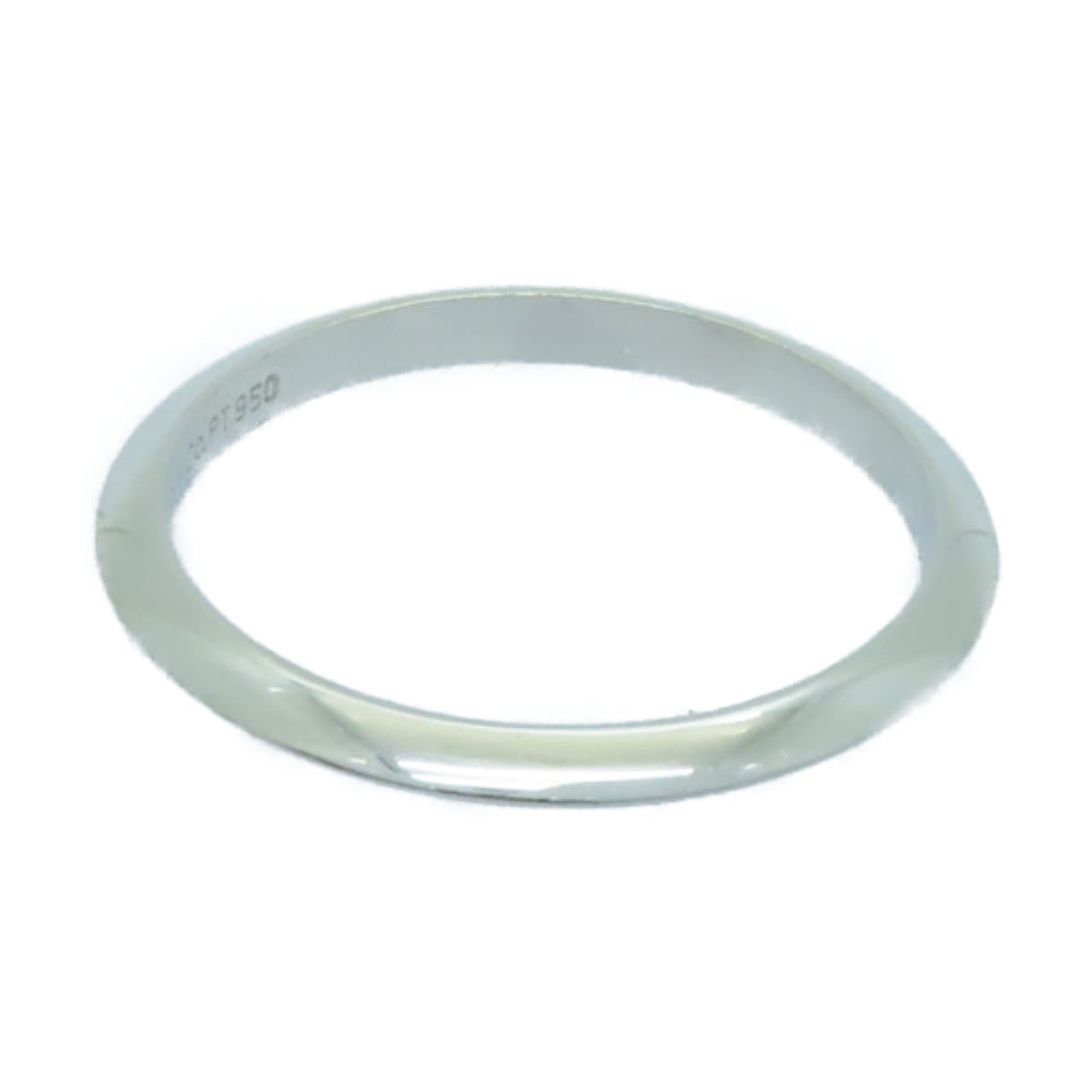 TIFFANY＆CO PT950鉑金Ring銀色US#7