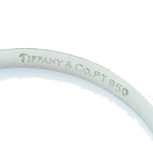 TIFFANY＆CO PT950鉑金Ring銀色US#7