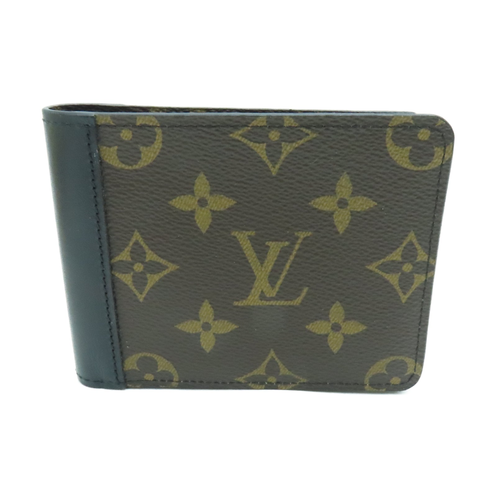 LOUIS VUITTON Monogram Multiple钱包棕色