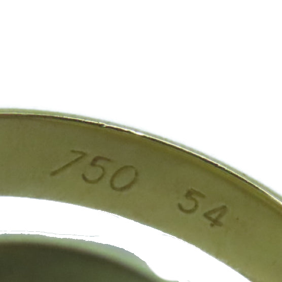 CARTIER 18K黄金/玫瑰金/白金Trinity Ring戒指US#6.75/Cartier#54