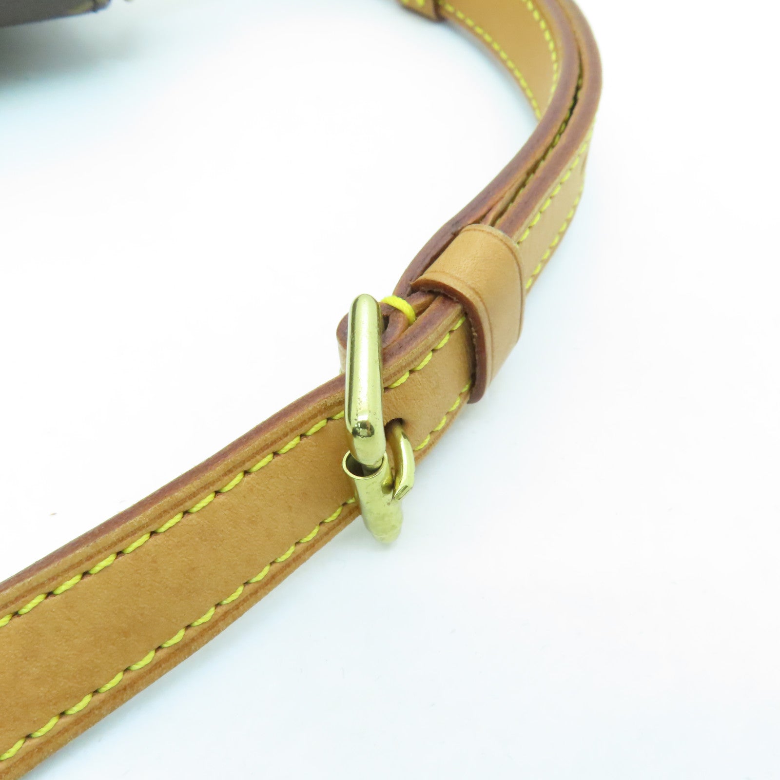 LOUIS VUITTON Monogram Musette Tango Gold Buckle Shoulder Bag Brown