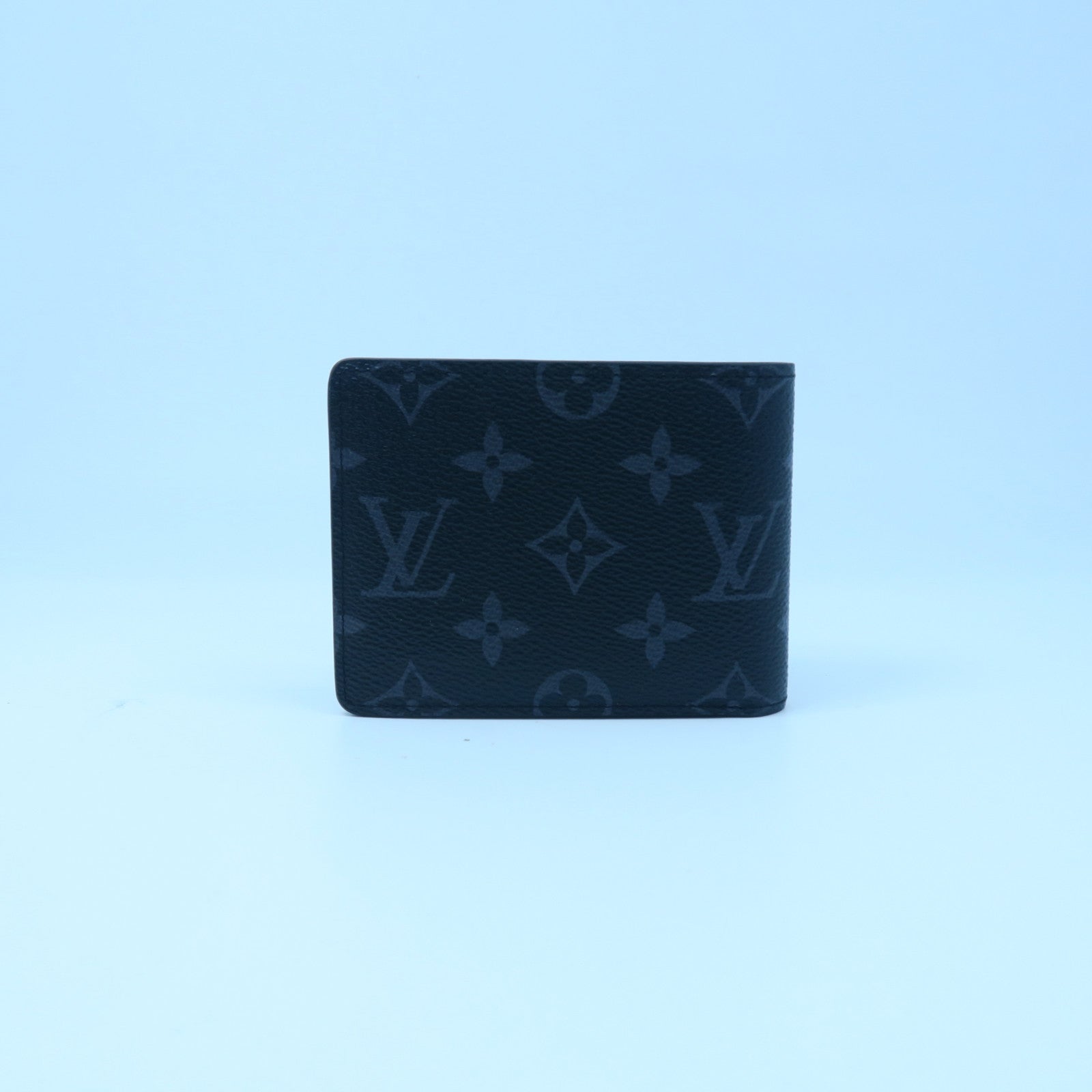 LOUIS VUITTON Monogram Slende Walllet wallet black