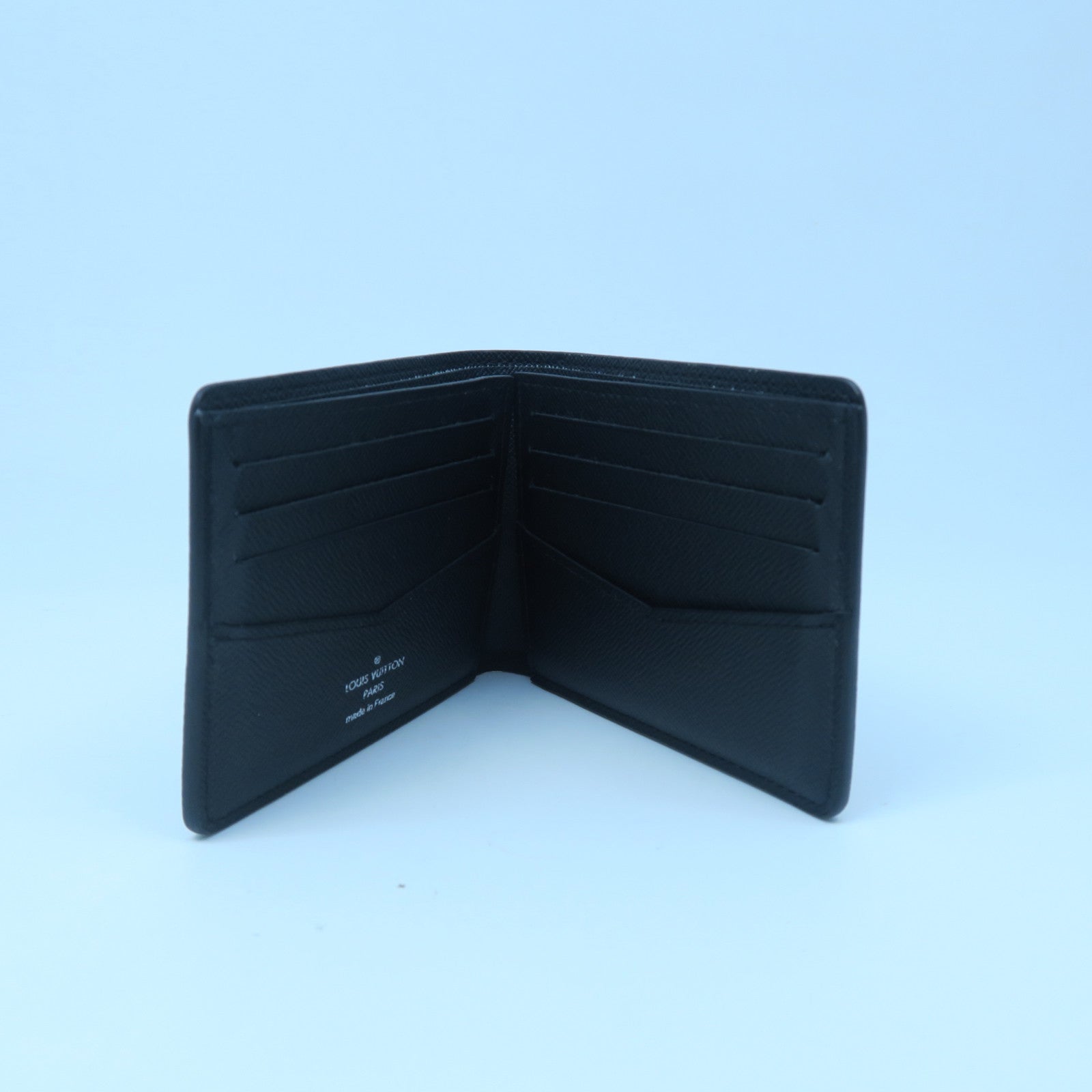 LOUIS VUITTON Monogram Slende Walllet wallet black