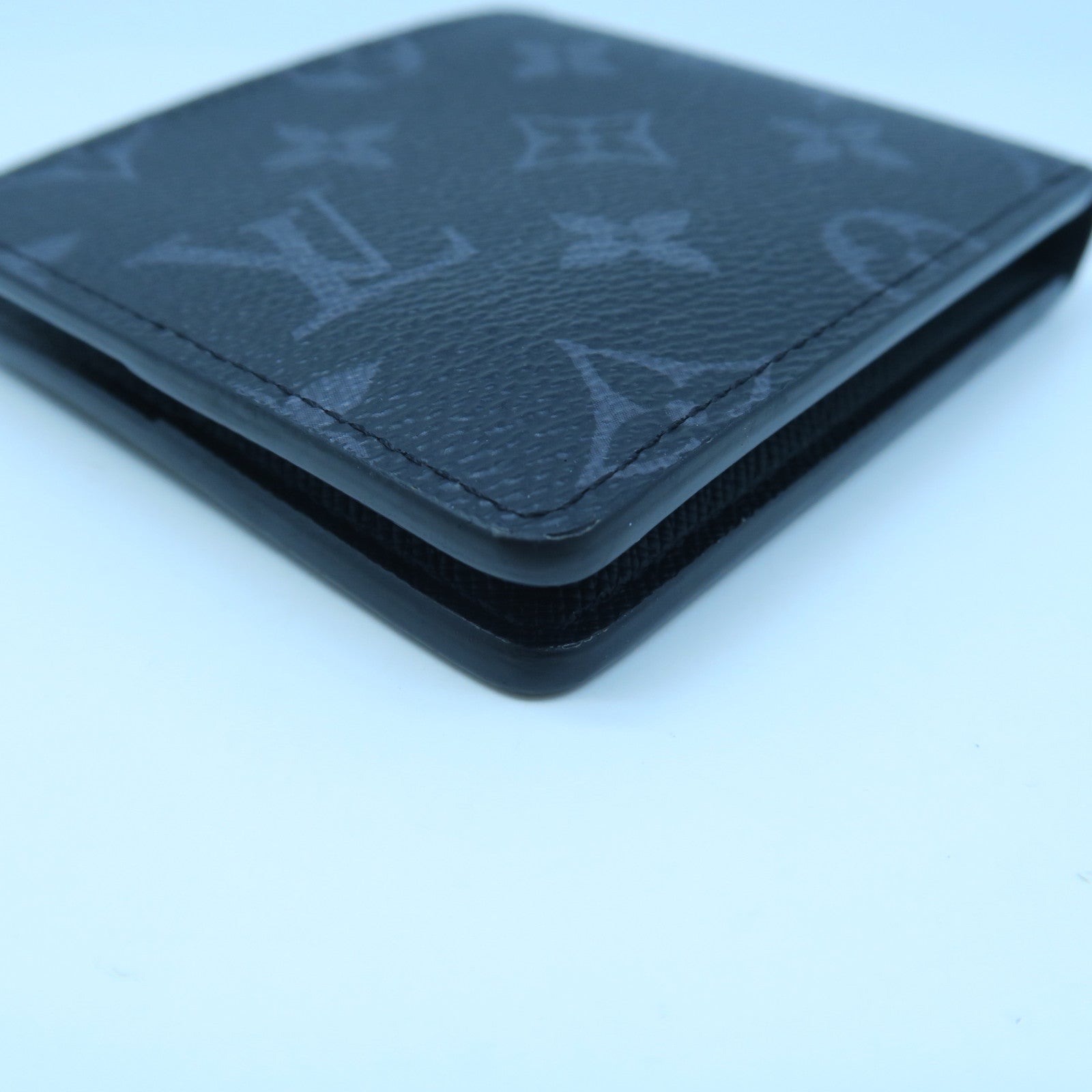 LOUIS VUITTON Monogram Slende Walllet wallet black