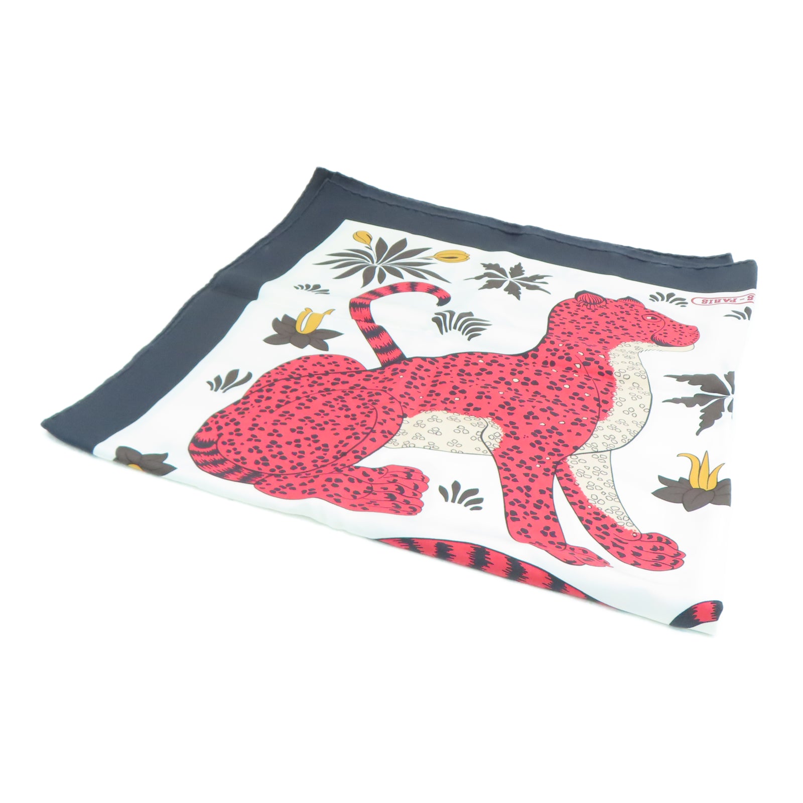 HERMES 絲質Scarf 90X90絲巾白色