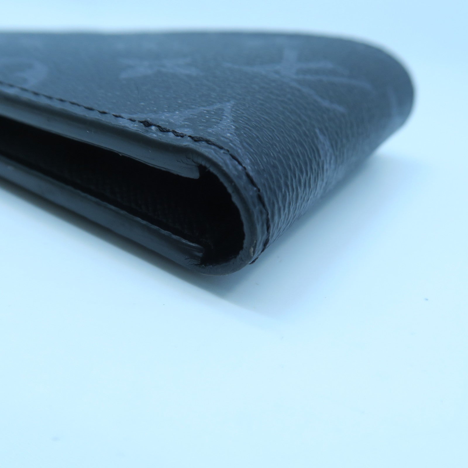 LOUIS VUITTON Monogram Slende Walllet wallet black