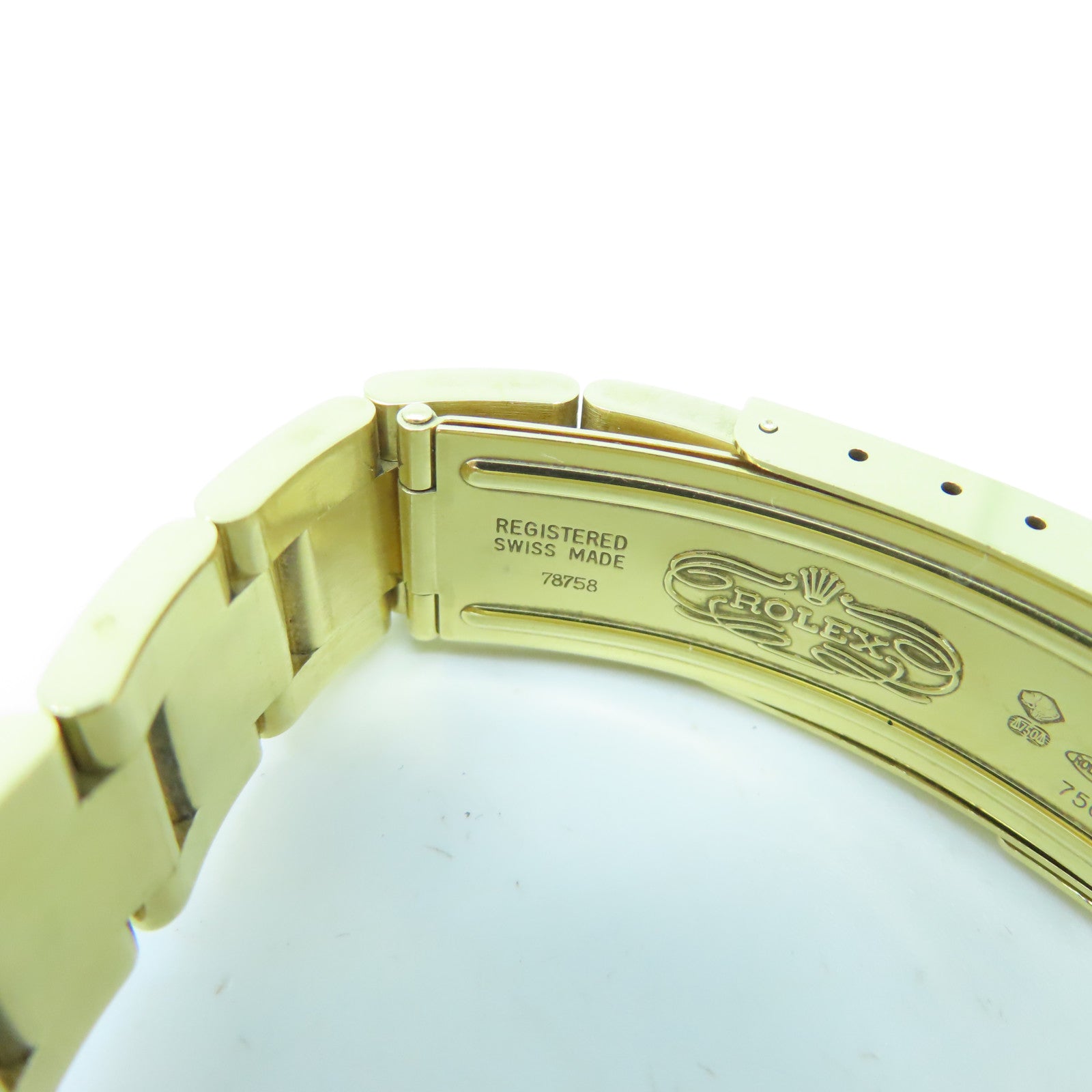 ROLEX Yacht Master 35mm 18K Yellow Gold Watch Automatic Movement Blue