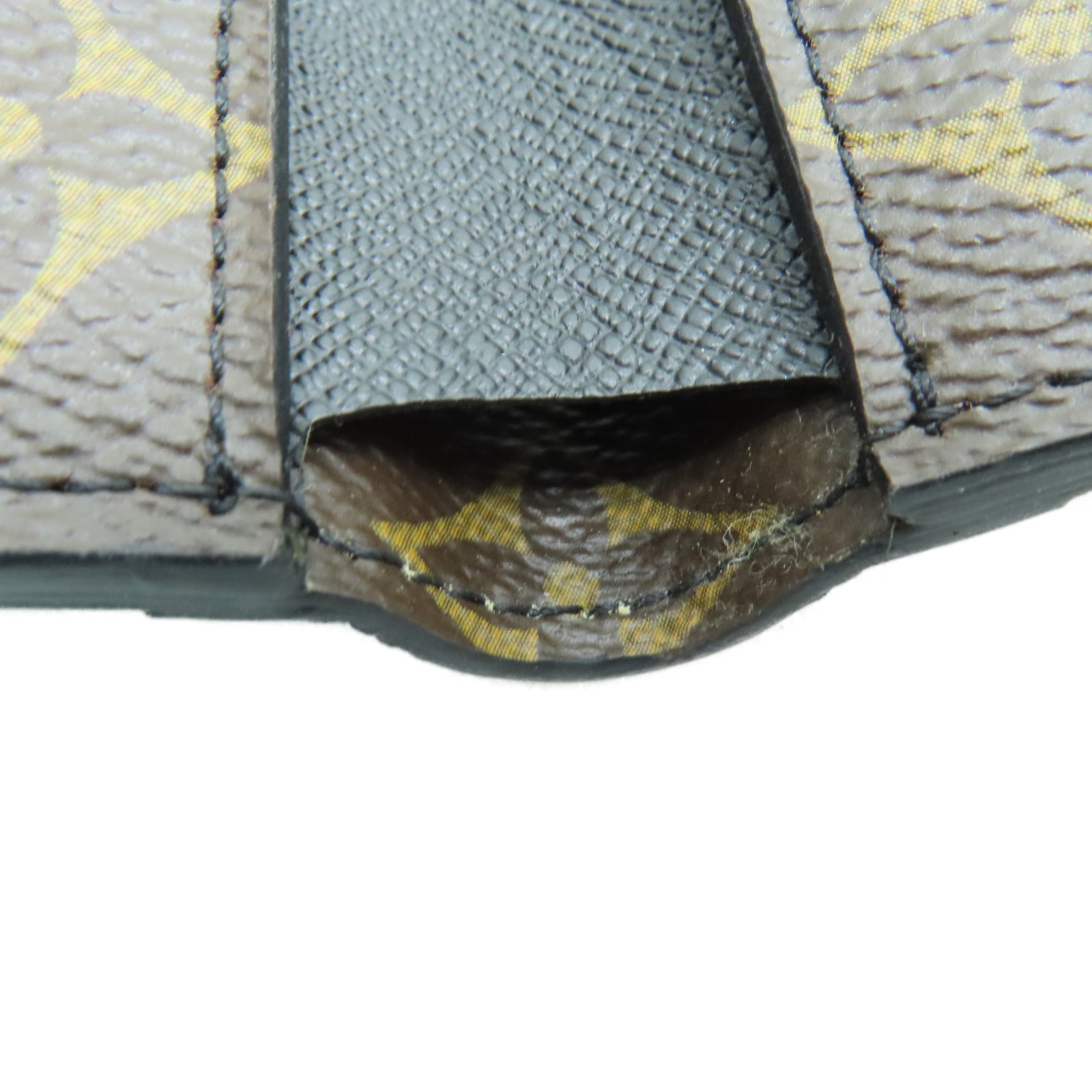 LOUIS VUITTON Monogram Multiple钱包棕色