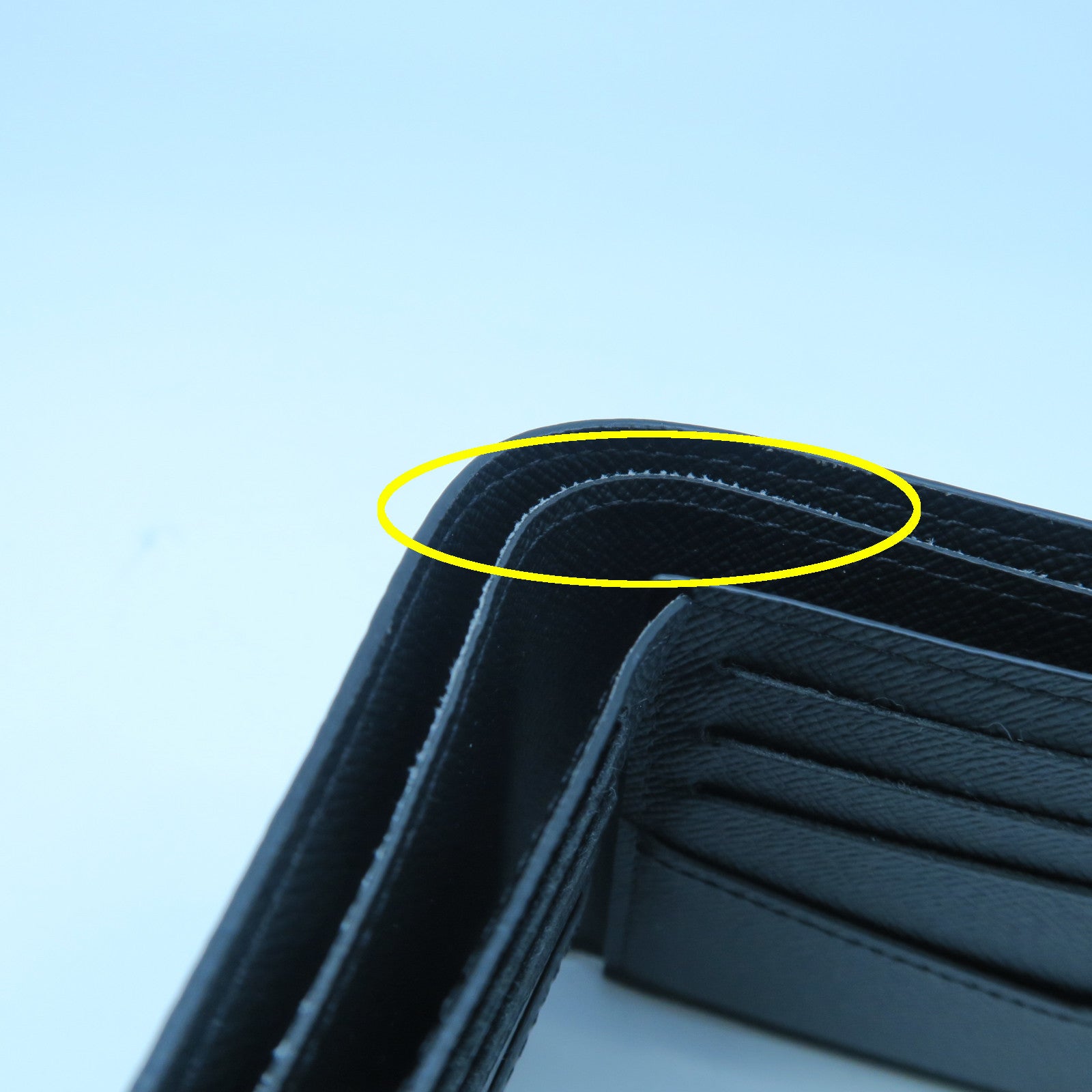 LOUIS VUITTON Monogram Slende Walllet wallet black