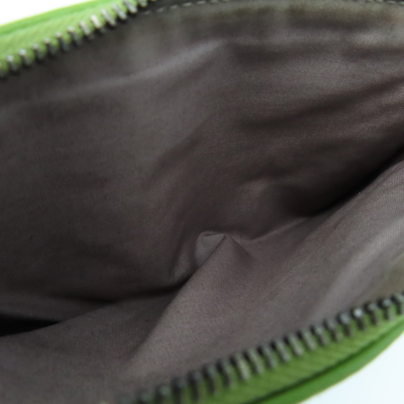 BOTTEGA VENETA Textured Leather Long Wallet Long Wallet Green