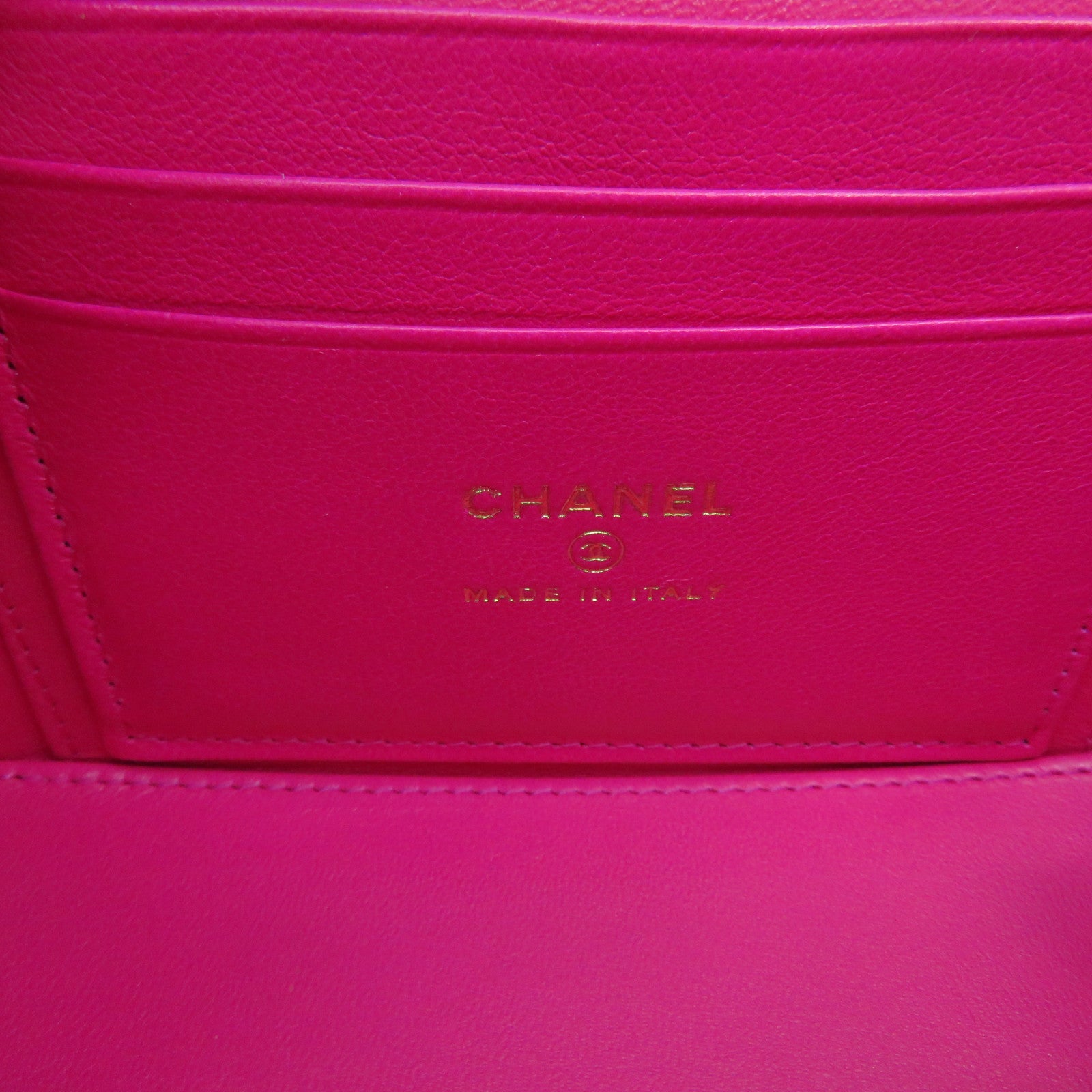 CHANEL 菱格羊皮皮革Small Vanity Chain 2Way Shoulder Bag金扣链带手挽肩背袋粉红色