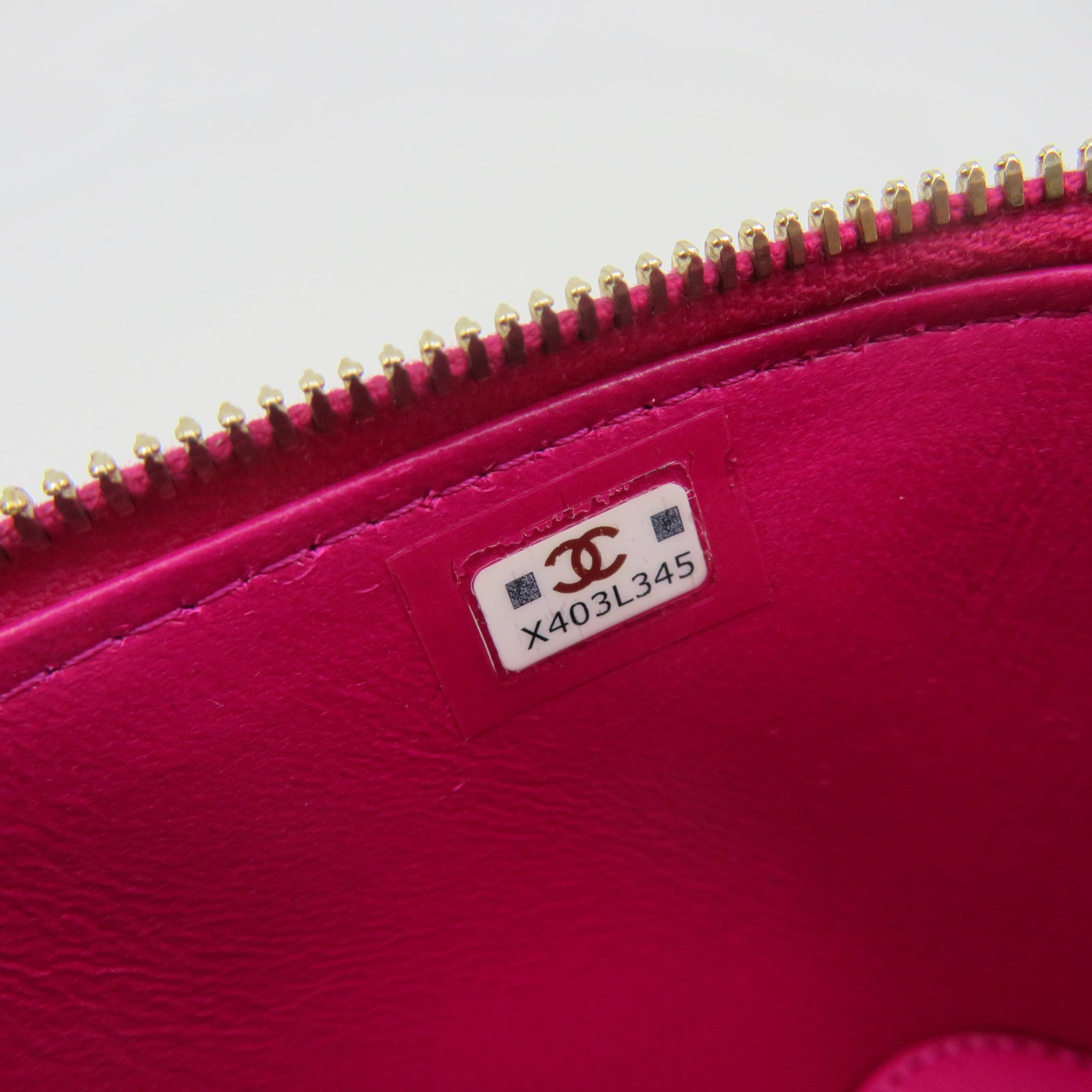 CHANEL 菱格羊皮皮革Small Vanity Chain 2Way Shoulder Bag金扣链带手挽肩背袋粉红色