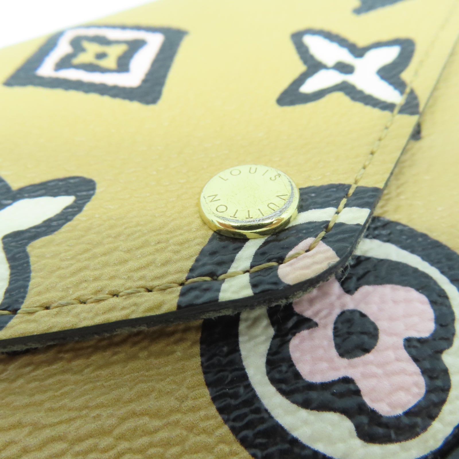 LOUIS VUITTON 【激減優惠】Monogram Felicie Strap金扣肩背袋棕色