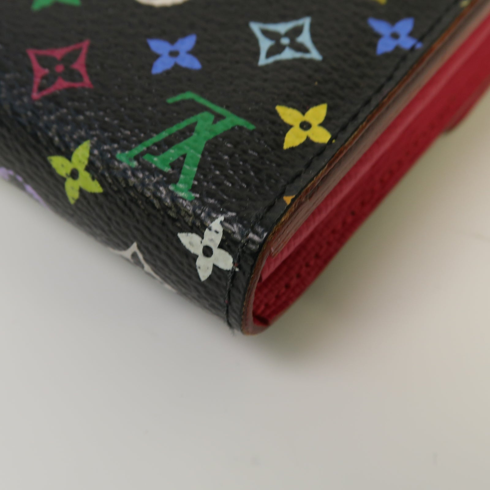 LOUIS VUITTON Monogram Multicolore Portefeuille Sarah Wallet金扣長錢包黑色/彩色