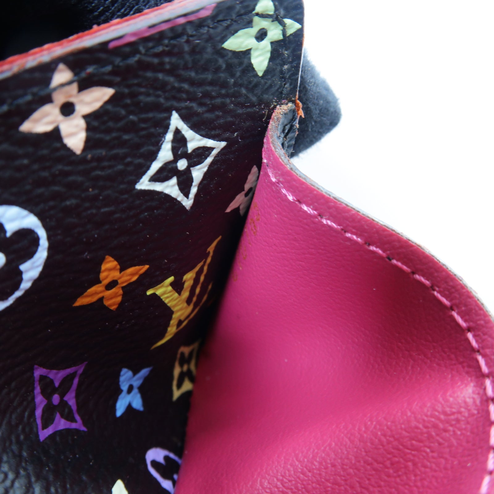 LOUIS VUITTON Monogram Multicolore Portefeuille Sarah Wallet金扣長錢包黑色/彩色