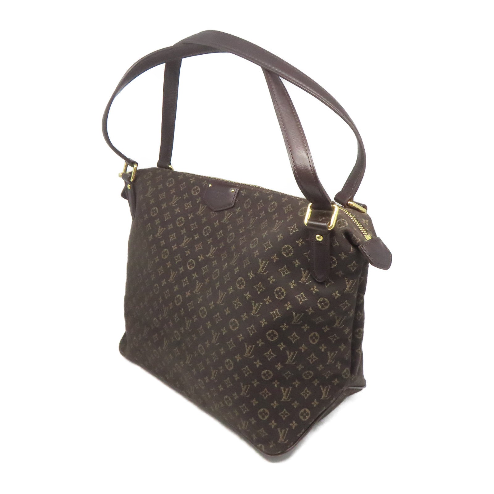 LOUIS VUITTON Monogram Idylle Balladr MM金扣肩背袋啡色