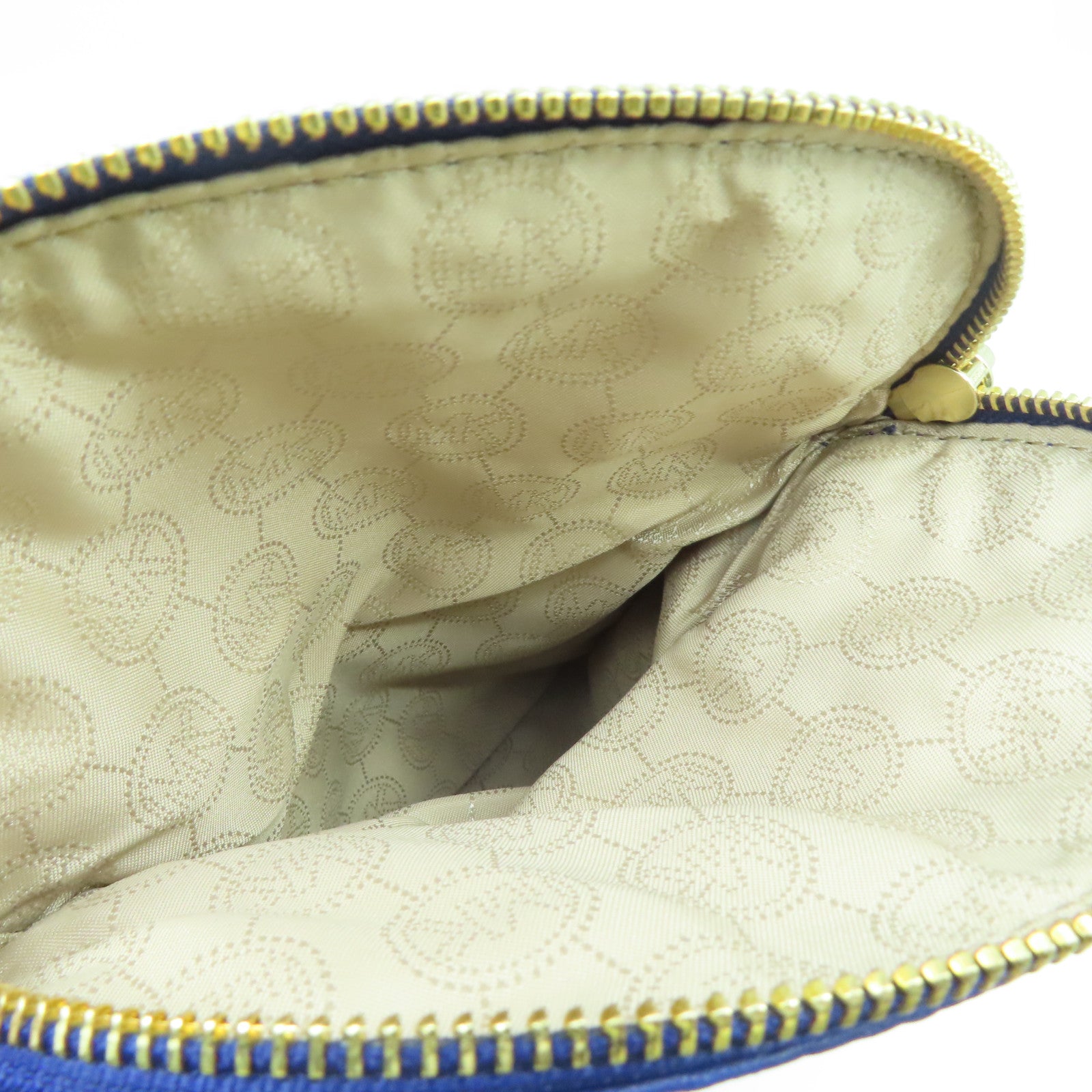 Michael Kors 牛皮皮革Shoulder Bag金扣肩背袋藍色