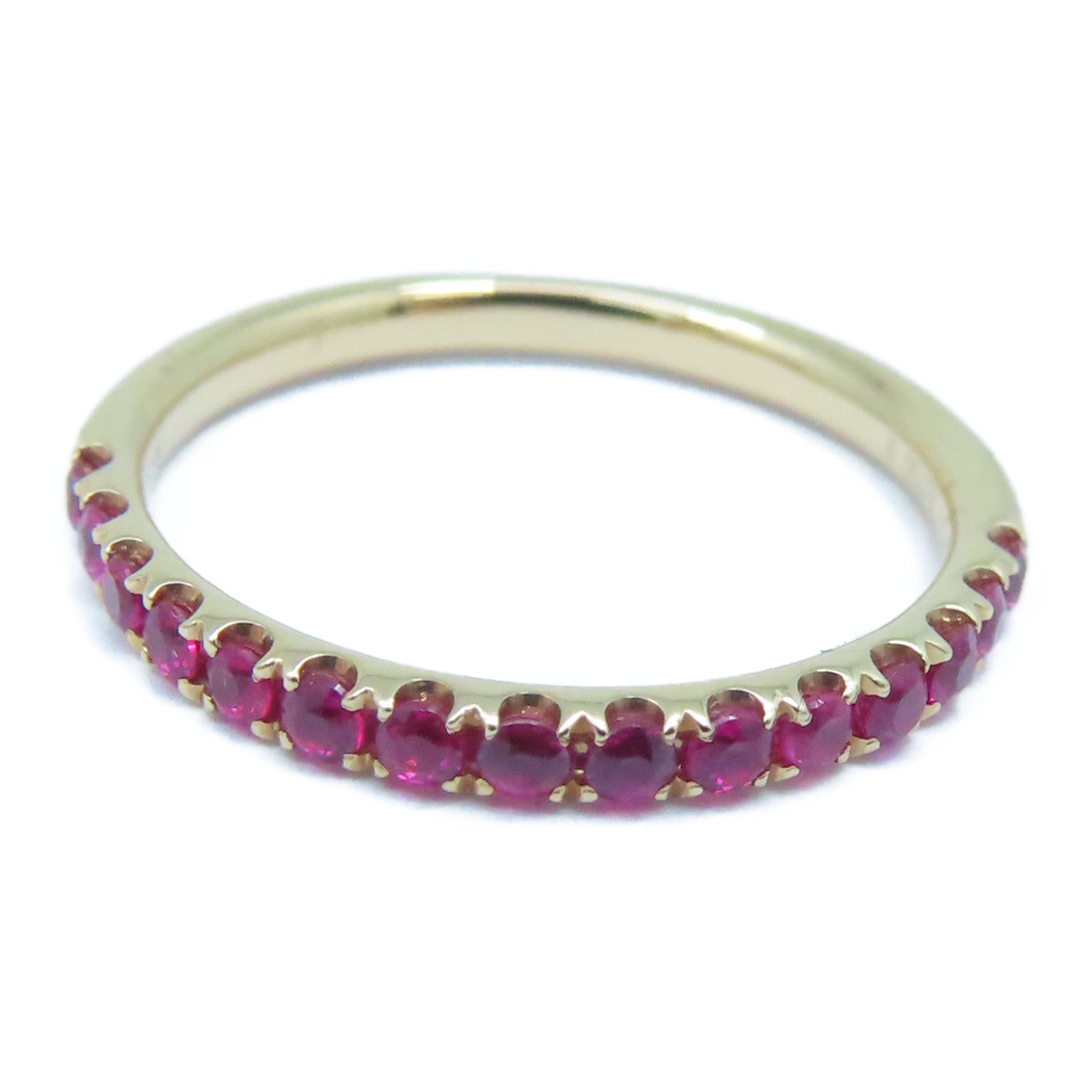 JEWELRY 【激減優惠】18K玫瑰金Ruby Ring 0.31ct紅寶石戒指US#5