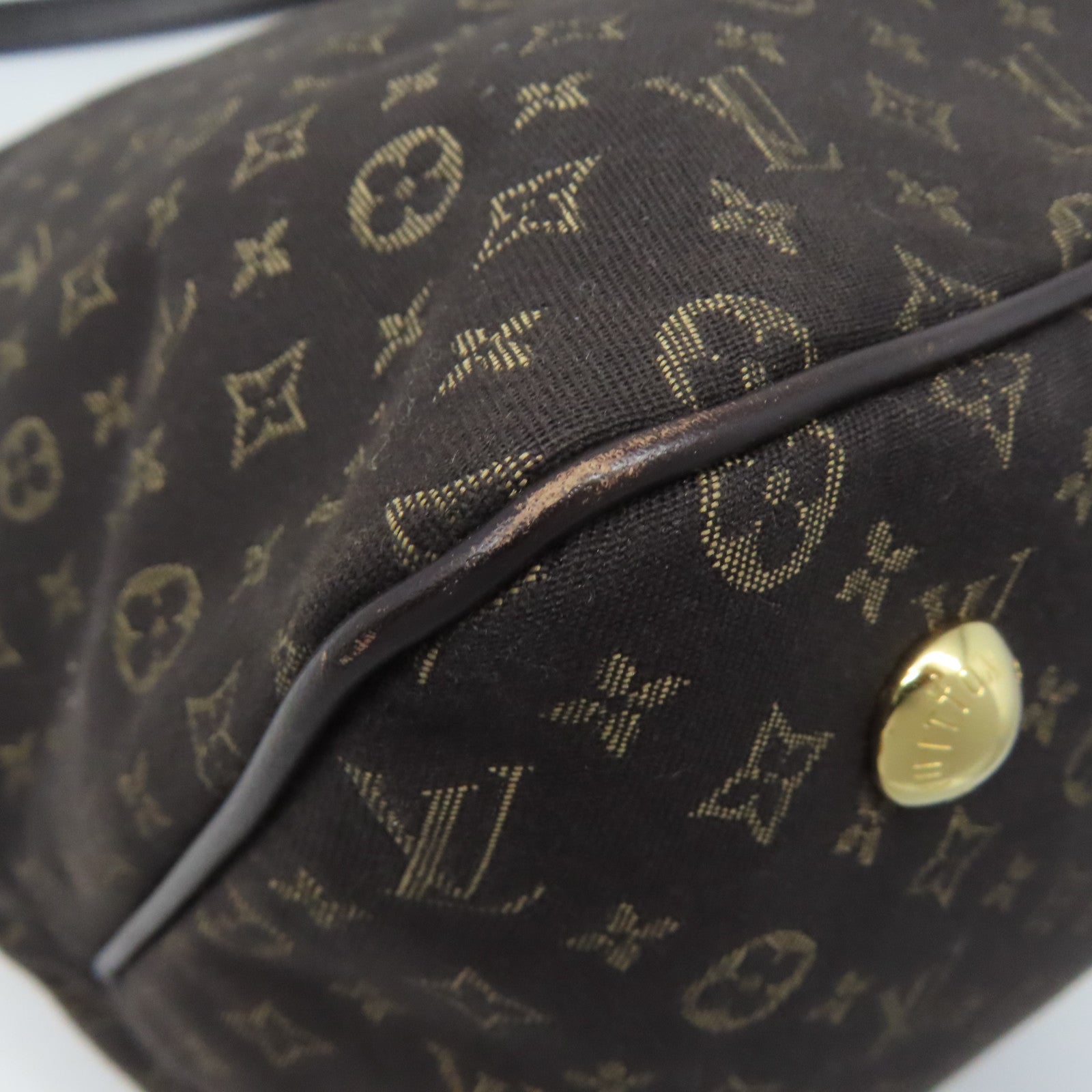 LOUIS VUITTON Monogram Idylle Balladr MM金扣肩背袋啡色
