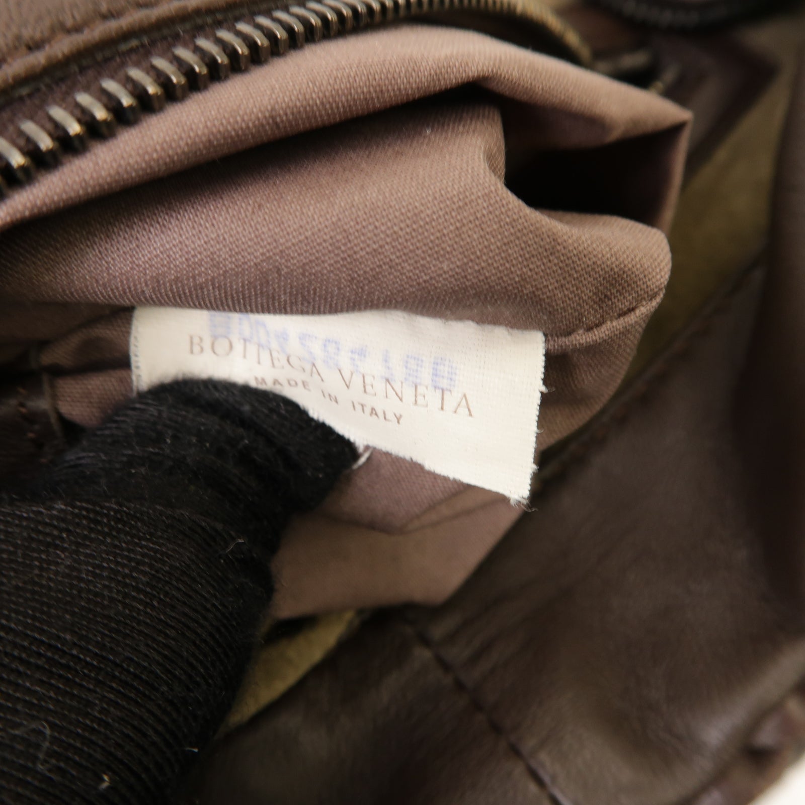 BOTTEGA VENETA 織紋皮革Shoulder Bag肩背袋啡色
