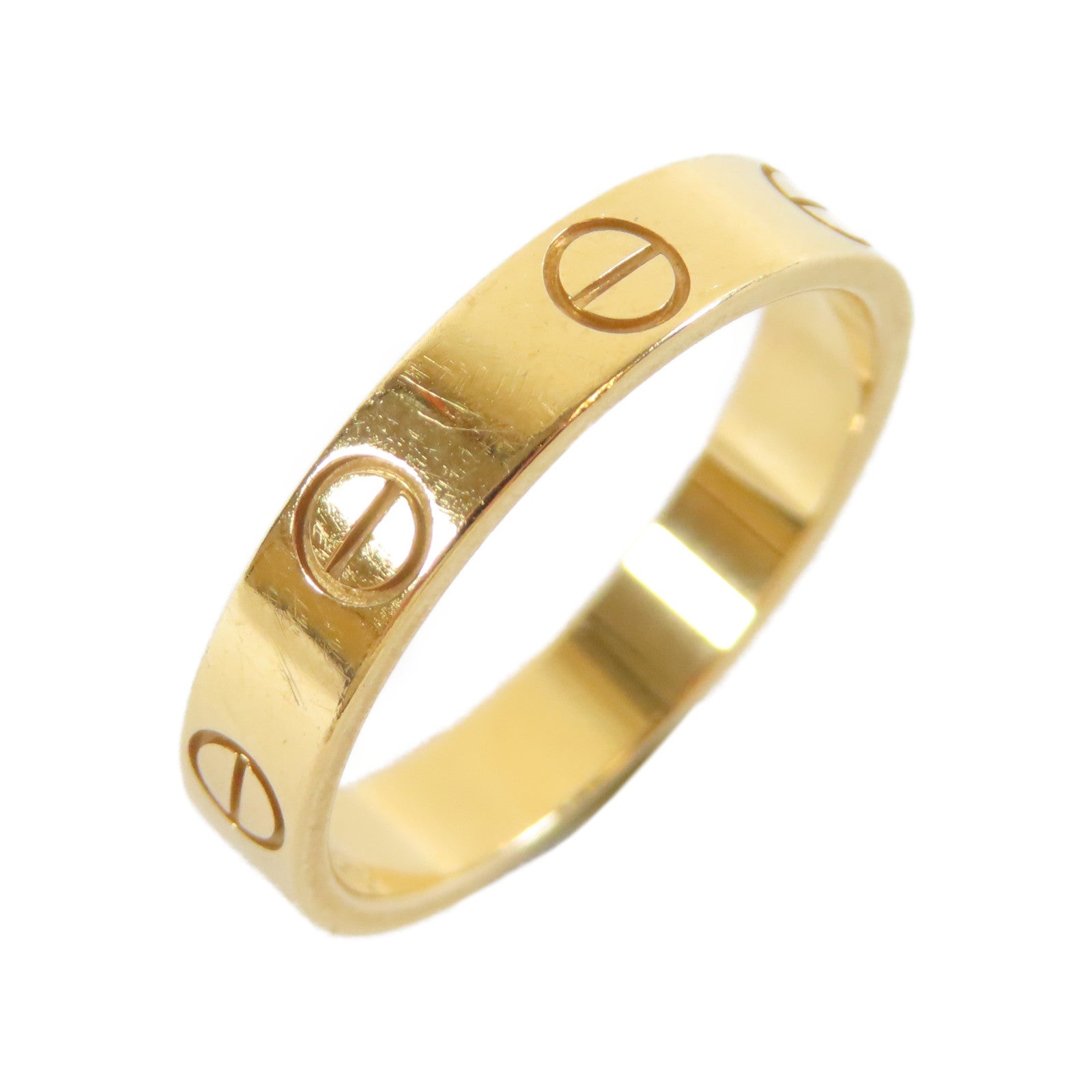 CARTIER 18K黃金Love Ring戒指Cartier#51/US#5.5